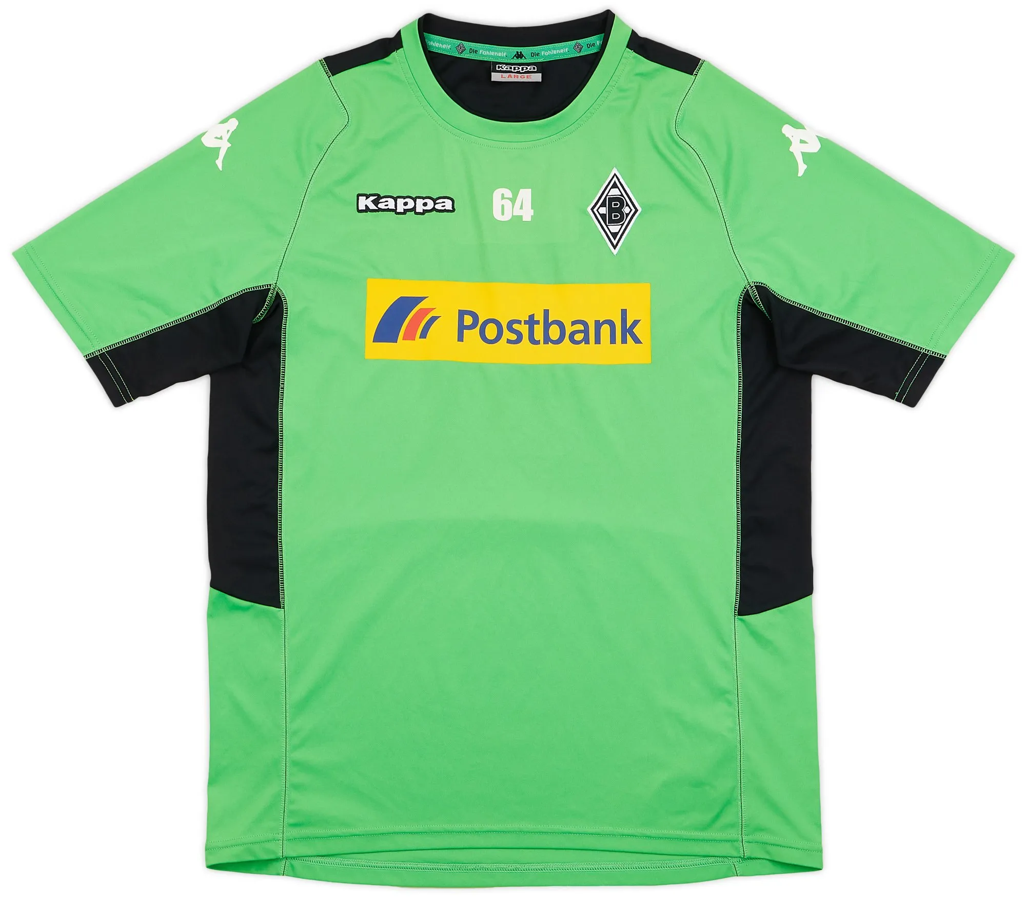 Kappa Borussia Monchengladbach Mens SS Player Issue Home Shirt 2016/17