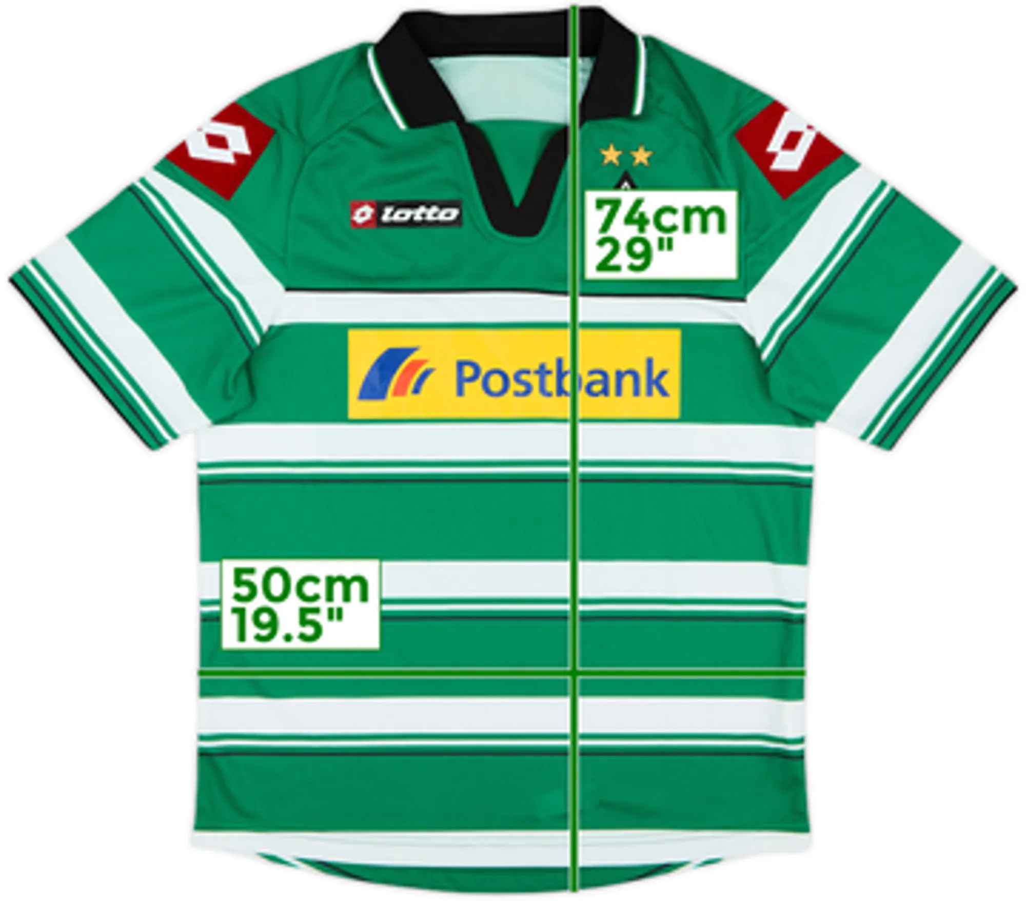 Lotto Borussia Monchengladbach Boys SS Third Shirt 2012/13
