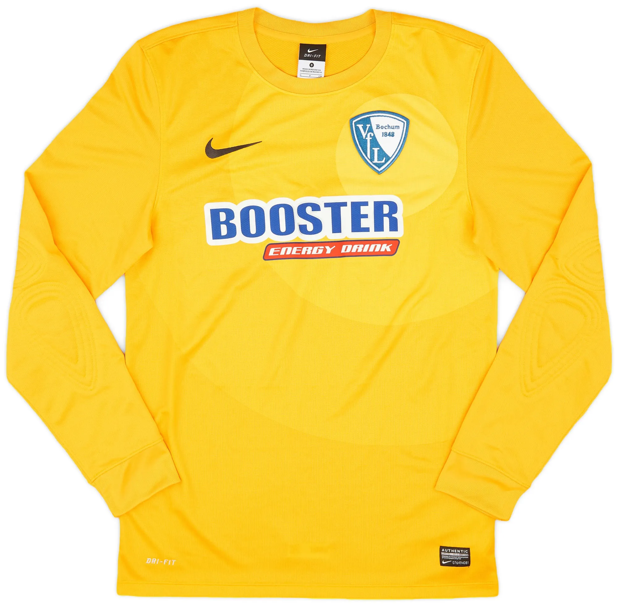 Nike Vfl Bochum Mens LS Goalkeeper Home Shirt 2013/14