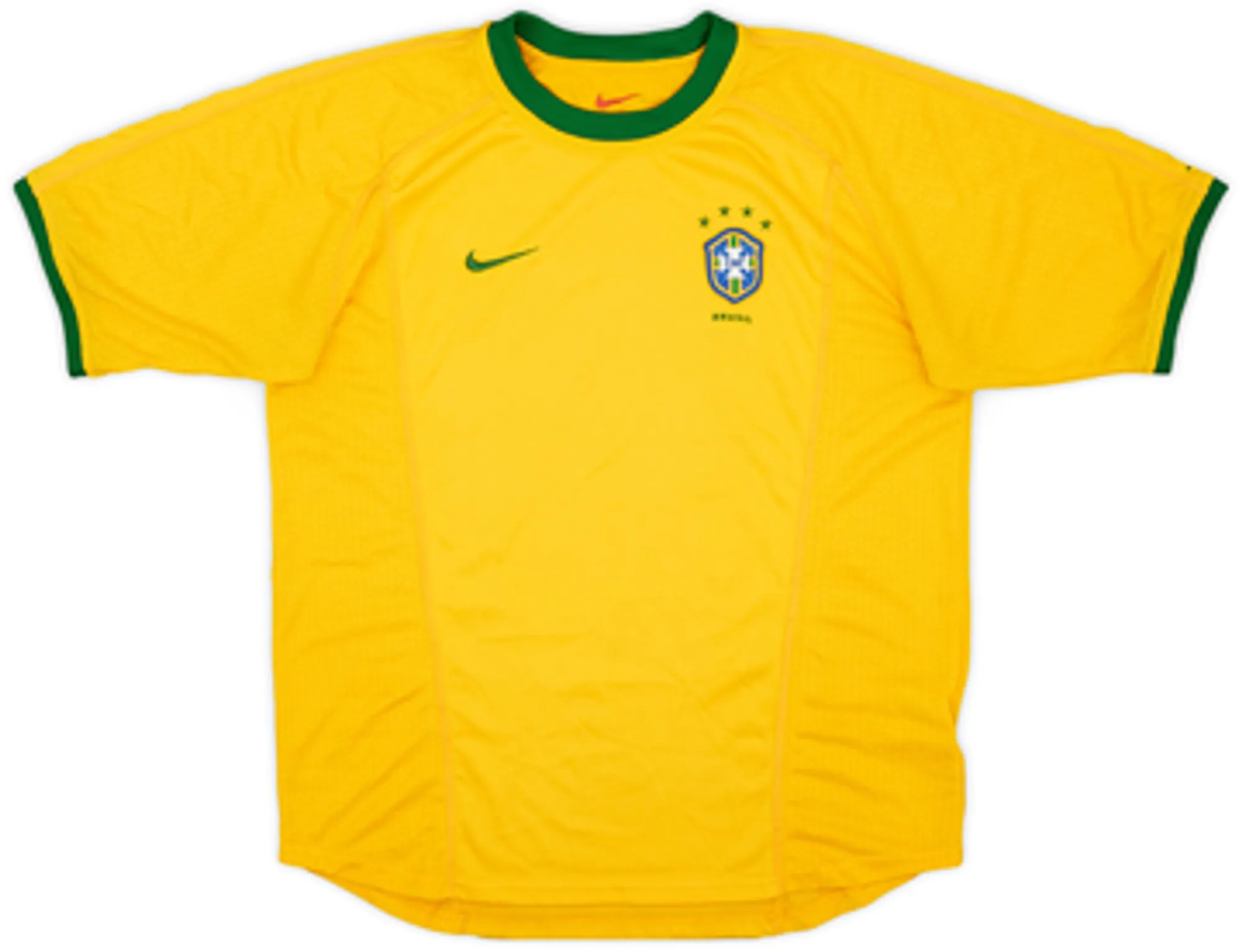 Nike Brazil Boys SS Home Shirt 2000