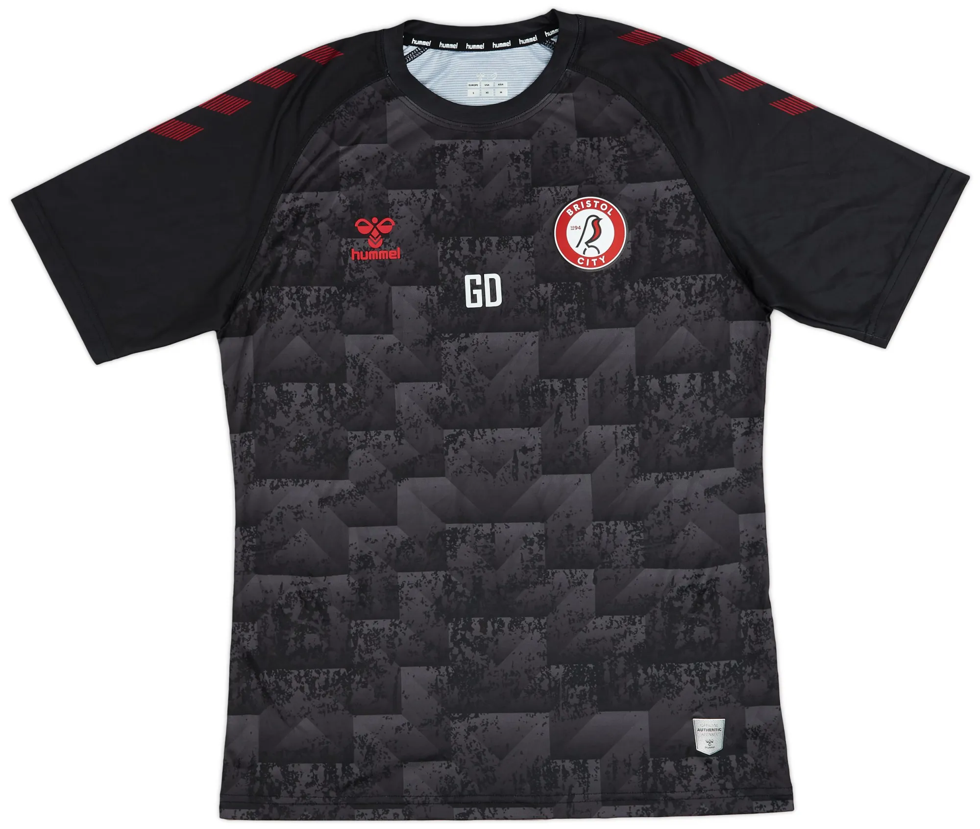 Hummel Bristol City Mens SS Home Shirt 2021/22