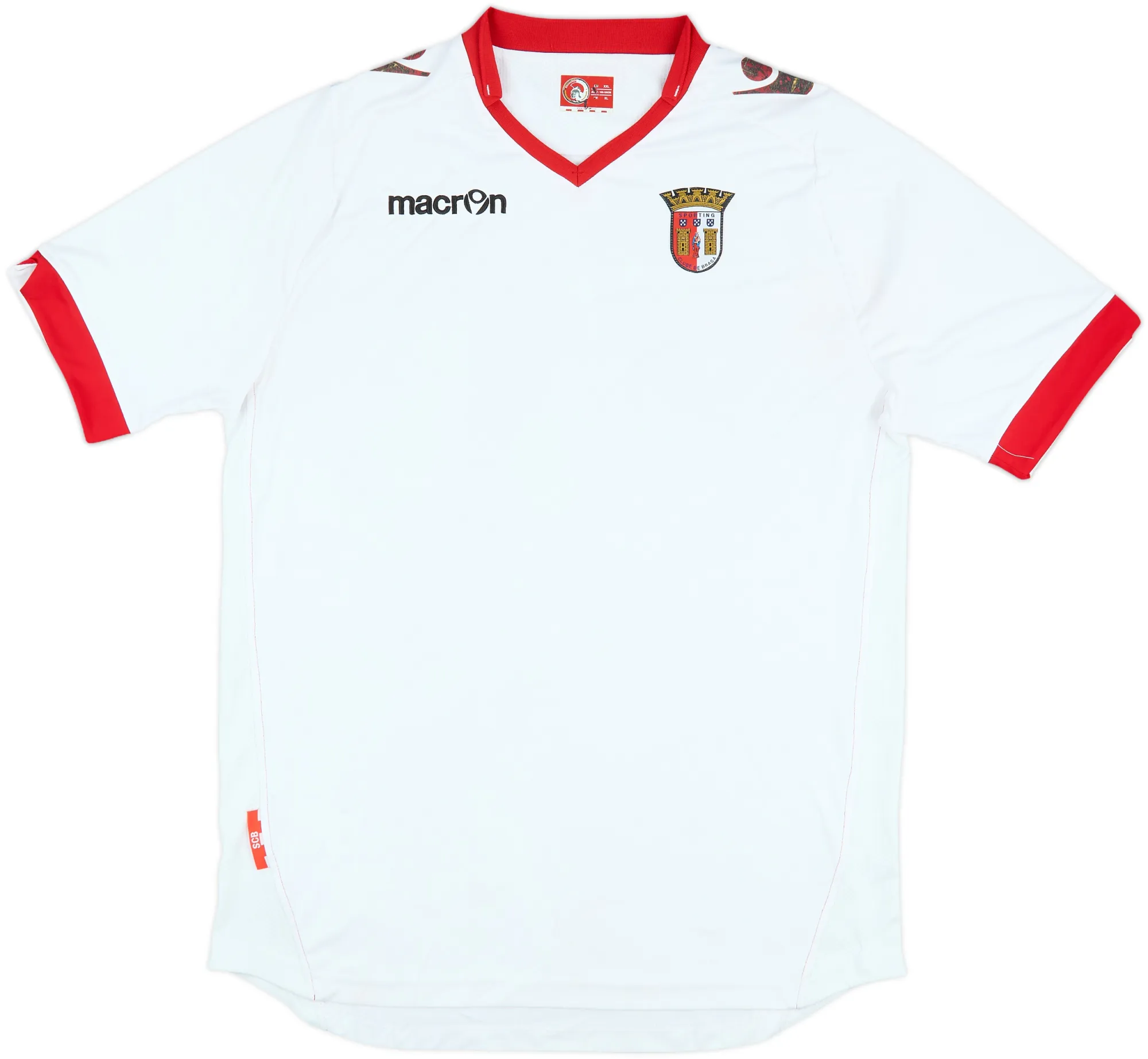 Macron Braga Mens SS Away Shirt 2013/14