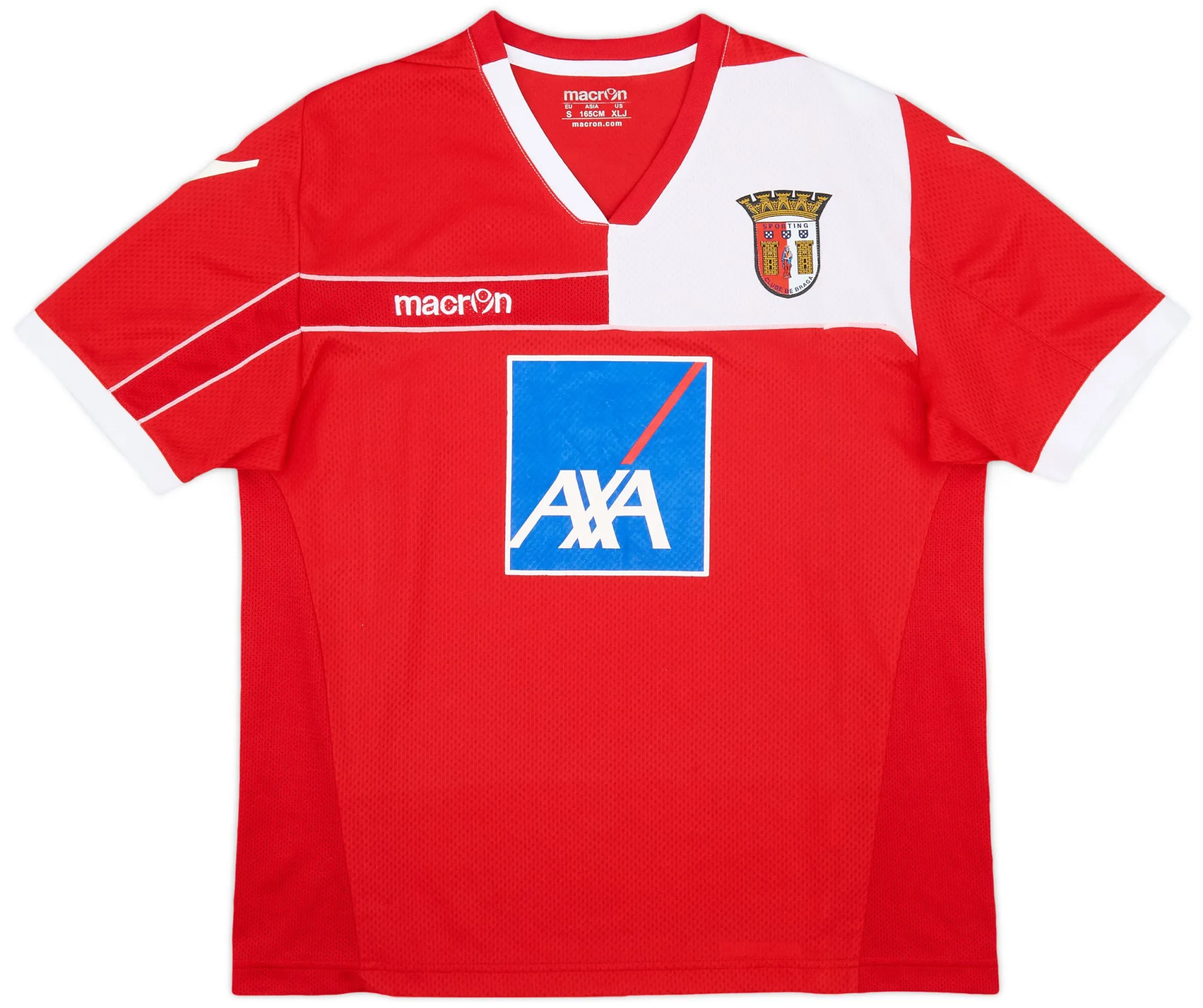 Macron Braga Mens SS Fourth Shirt 2010/11