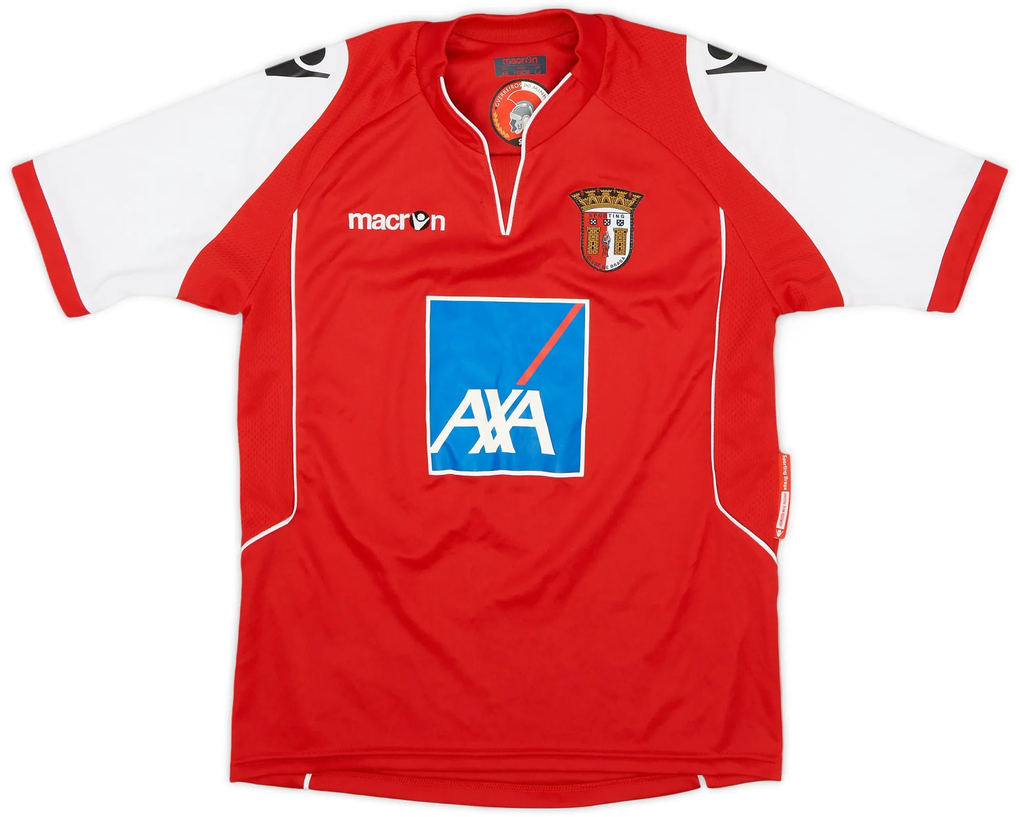 Macron Braga Mens SS Home Shirt 2010/11