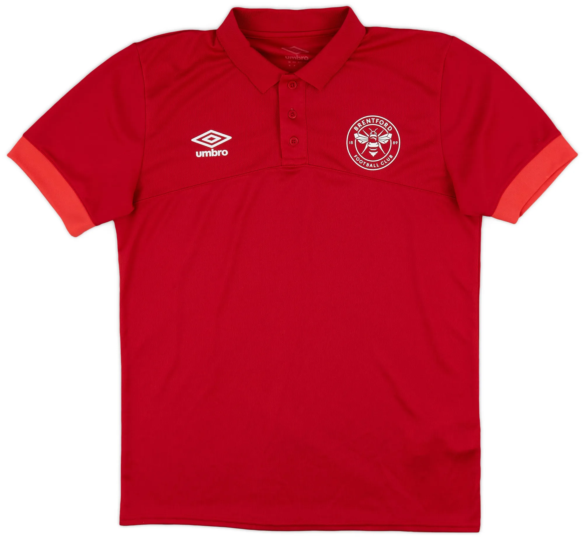 2019-20 Brentford Umbro Polo Shirt - 8/10 - (M)
