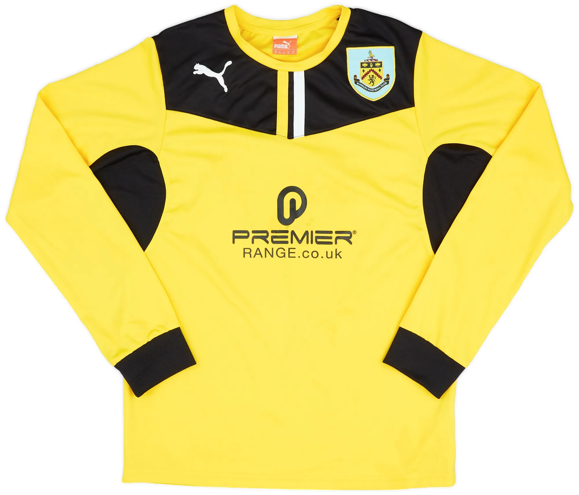 Puma Burnley Mens LS Goalkeeper Away Shirt 2013/14