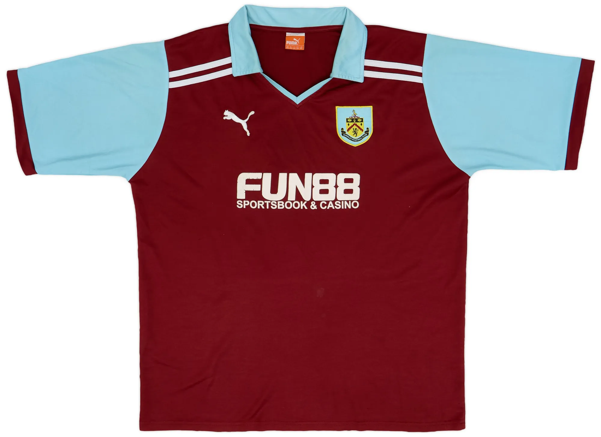 Puma Burnley Mens SS Home Shirt 2011/12