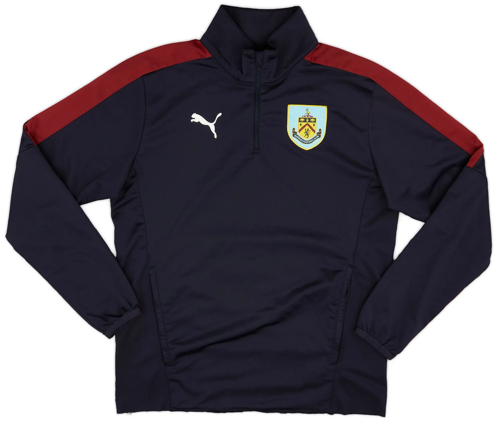2016-17 Burnley Puma 1/4 Zip Training Top - 5/10 - (M)