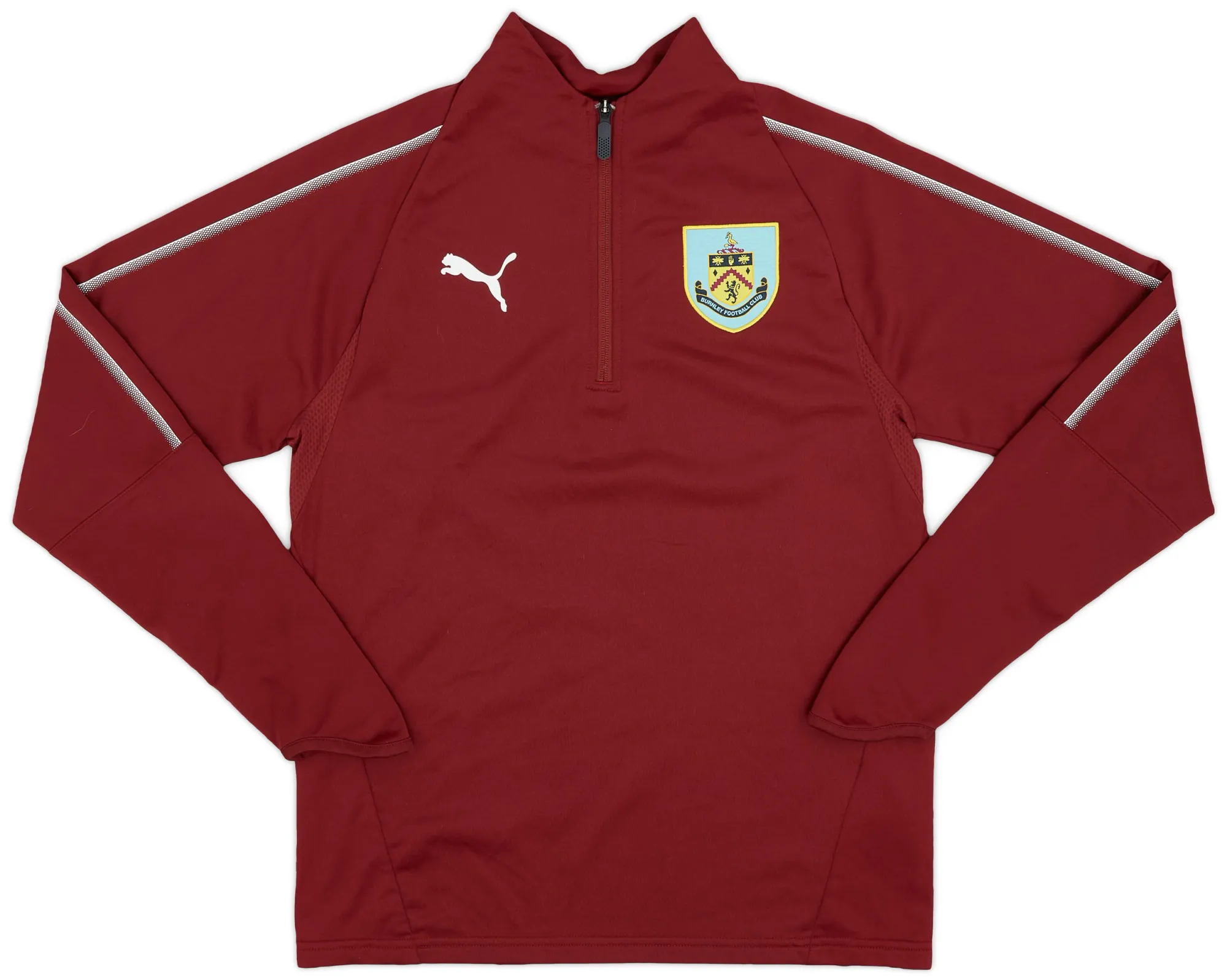 2017-18 Burnley Puma 1/4 Zip Drill Top - 9/10 - (S)