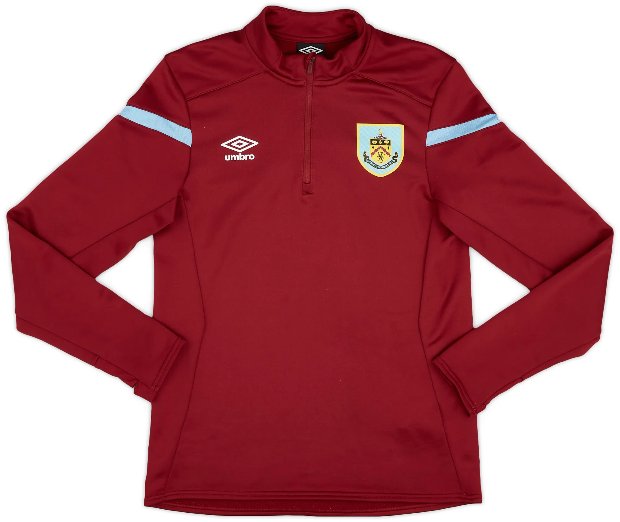 2019-20 Burnley Umbro 1/4 Zip Training Top - 9/10 - (S)