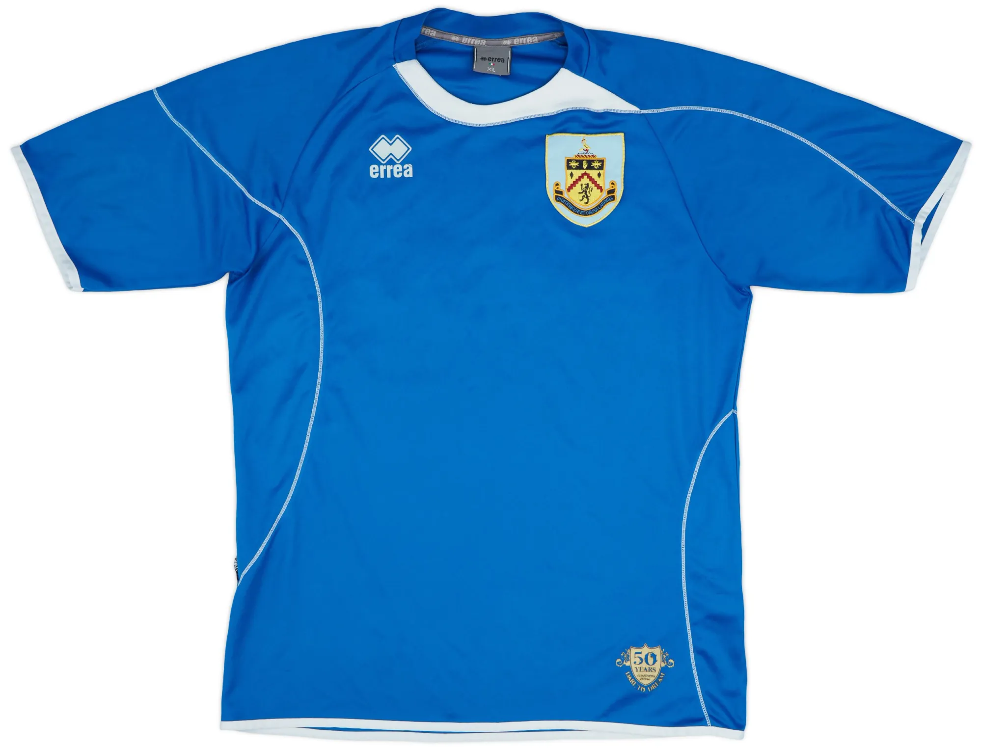 Errea Burnley Mens SS Home Shirt 2009/10