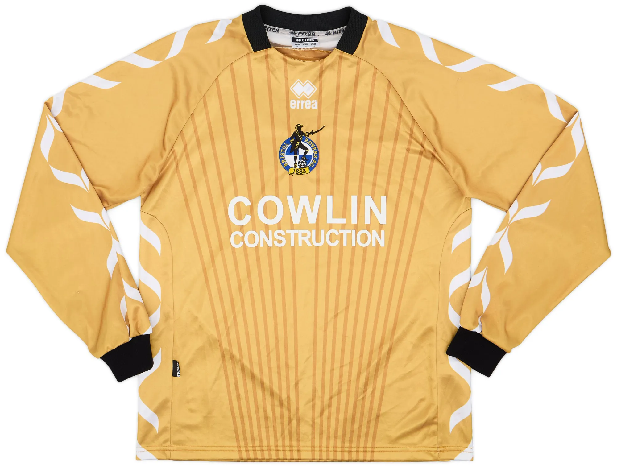 Errea Bristol Rovers Mens LS Goalkeeper Home Shirt 2005/06
