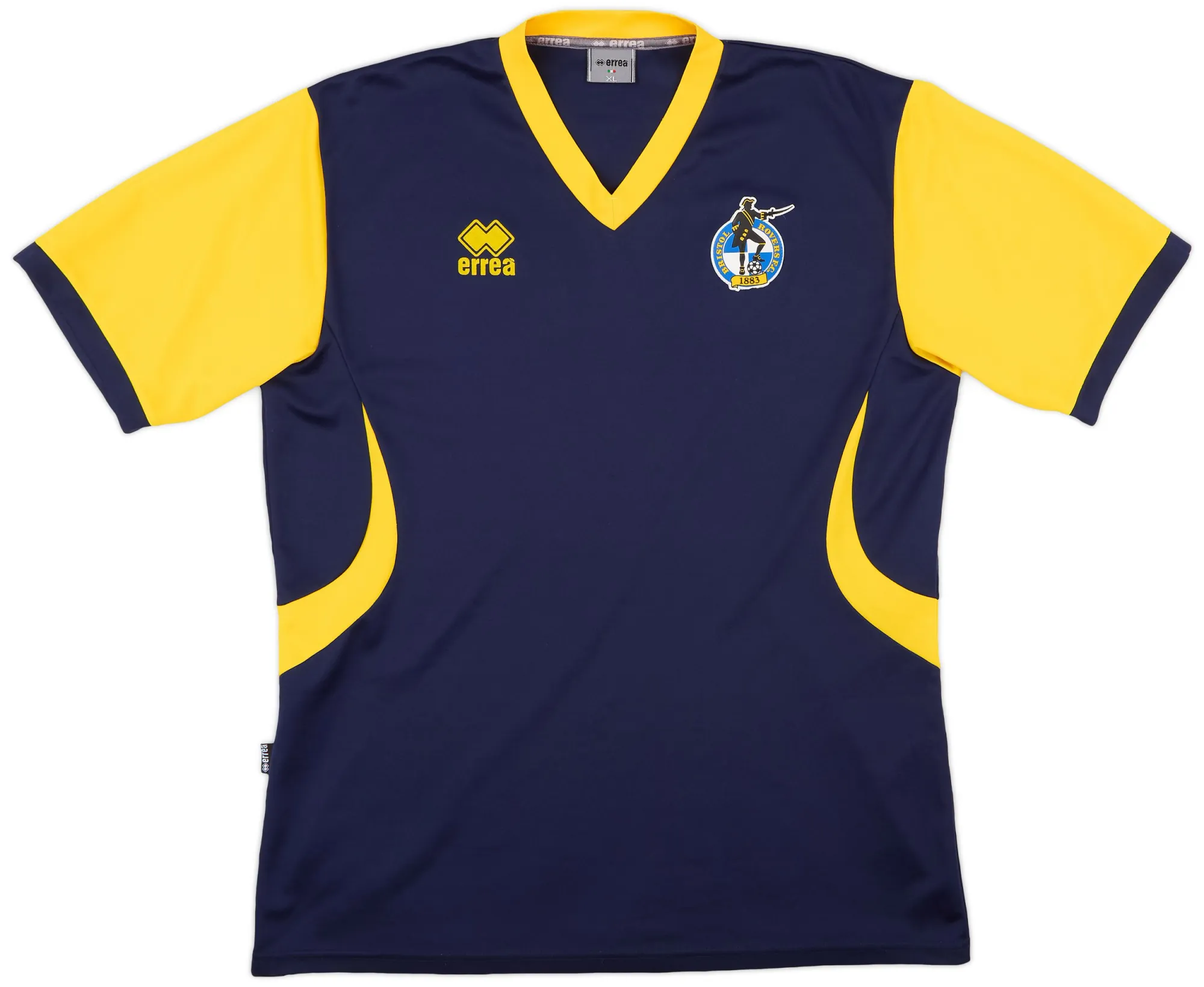 Errea Bristol Rovers Mens SS Home Shirt 2012/13
