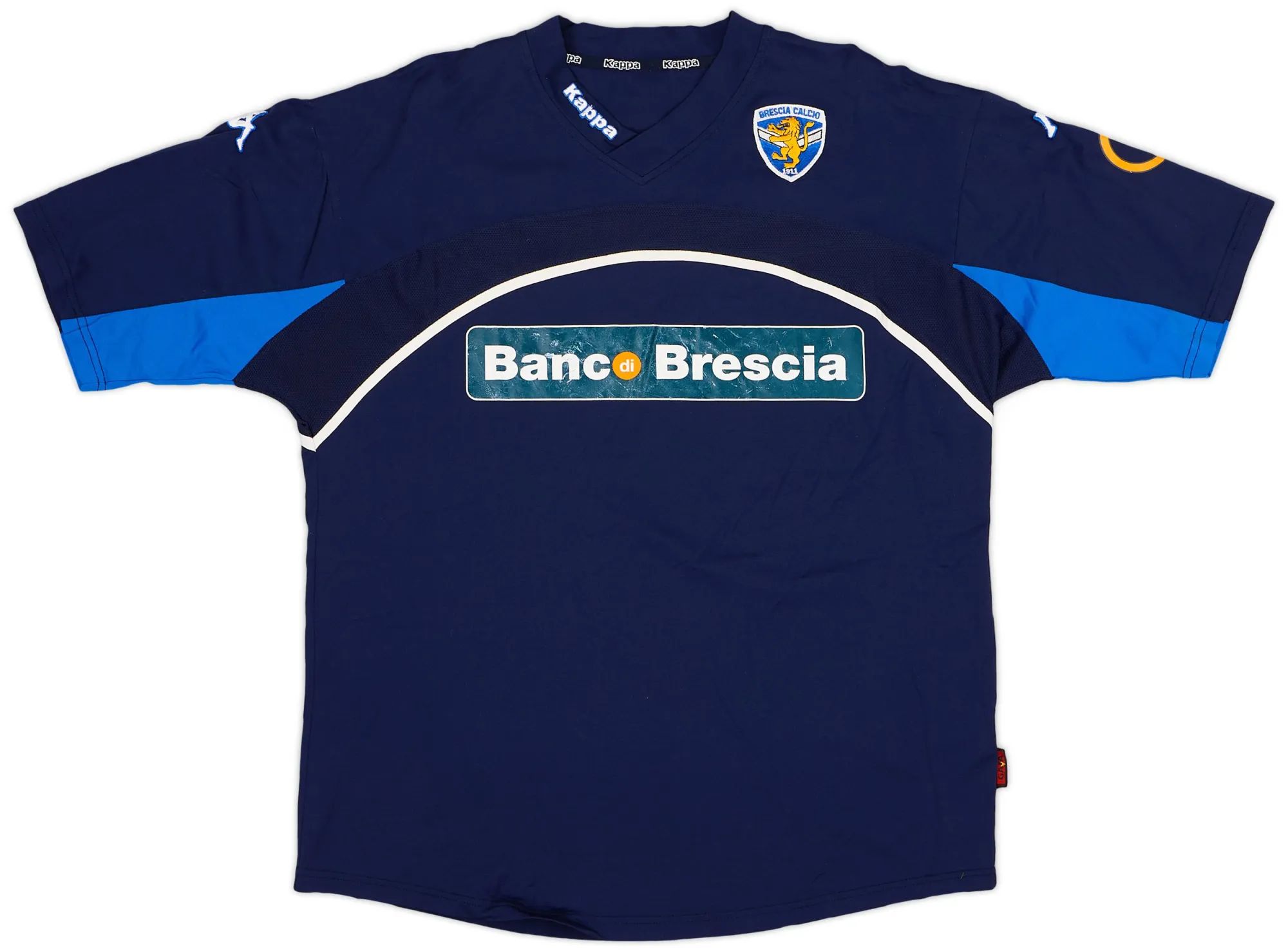 Kappa Brescia Mens SS Player Issue Home Shirt 2005/06