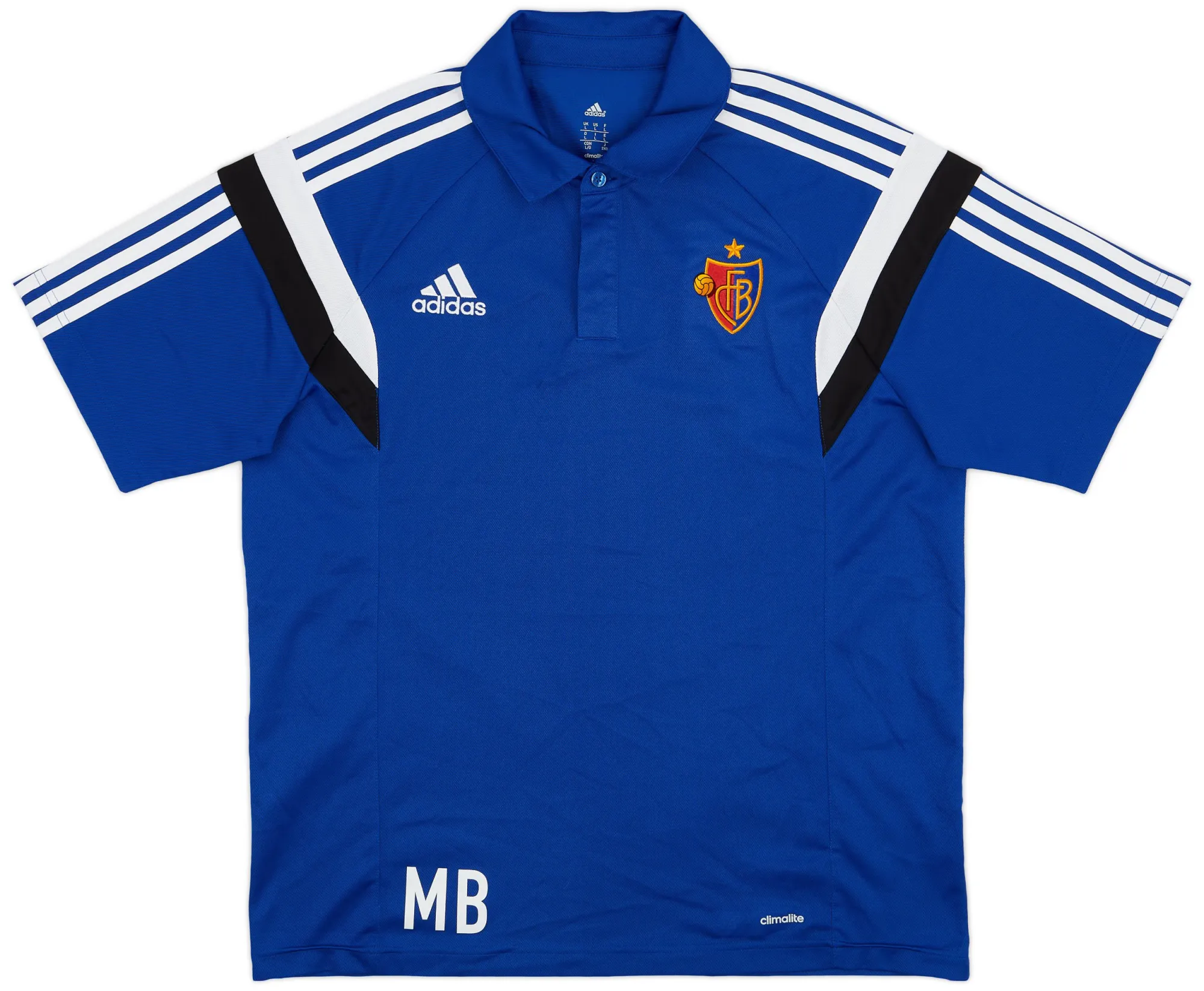 adidas FC Basel Mens SS Home Shirt 2013/14