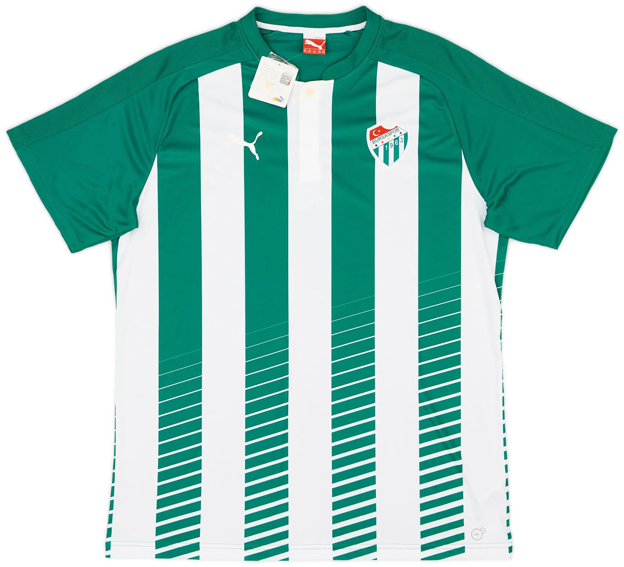 Puma Bursaspor Mens SS Home Shirt 2016/17
