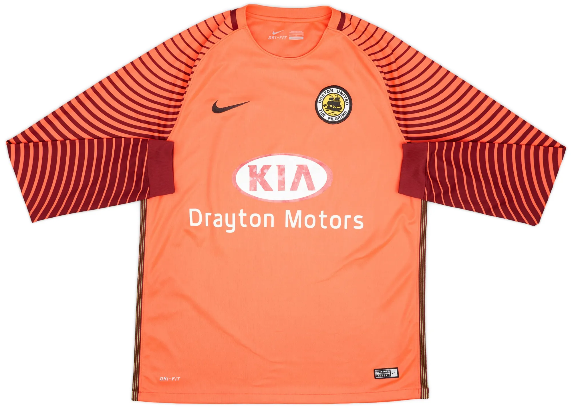Nike Boston United Mens LS Goalkeeper Away Shirt 2018/19