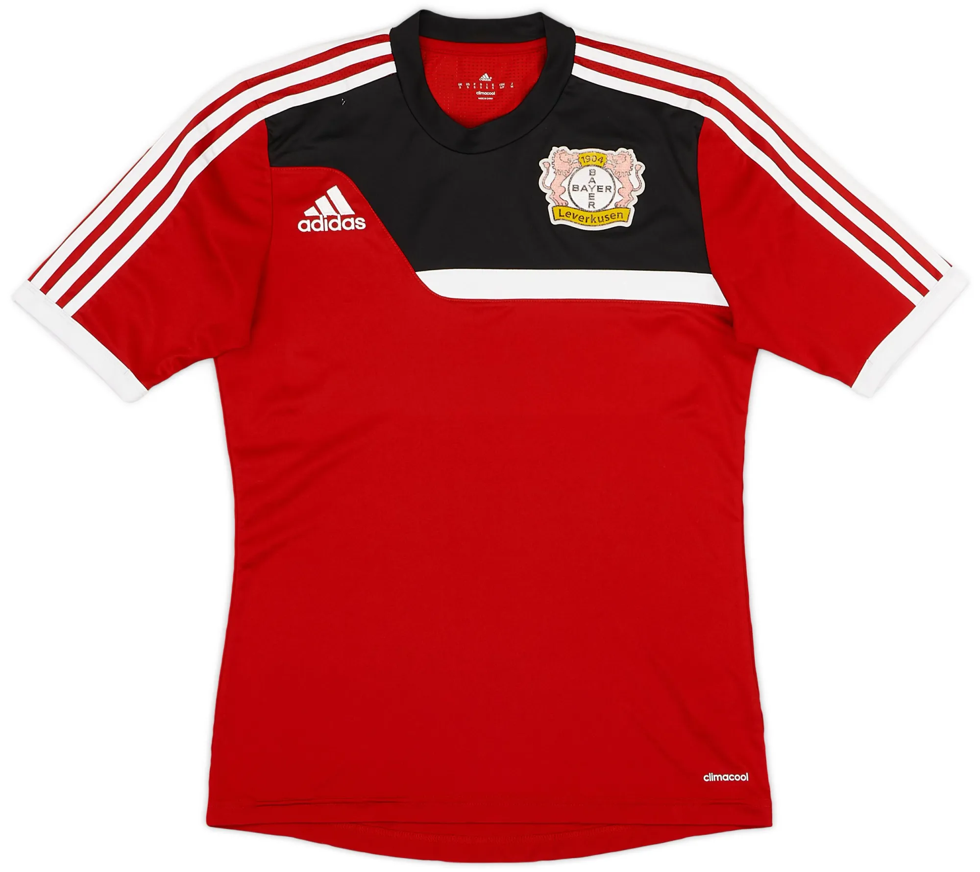 adidas Bayer Leverkusen Mens SS Home Shirt 2013/14