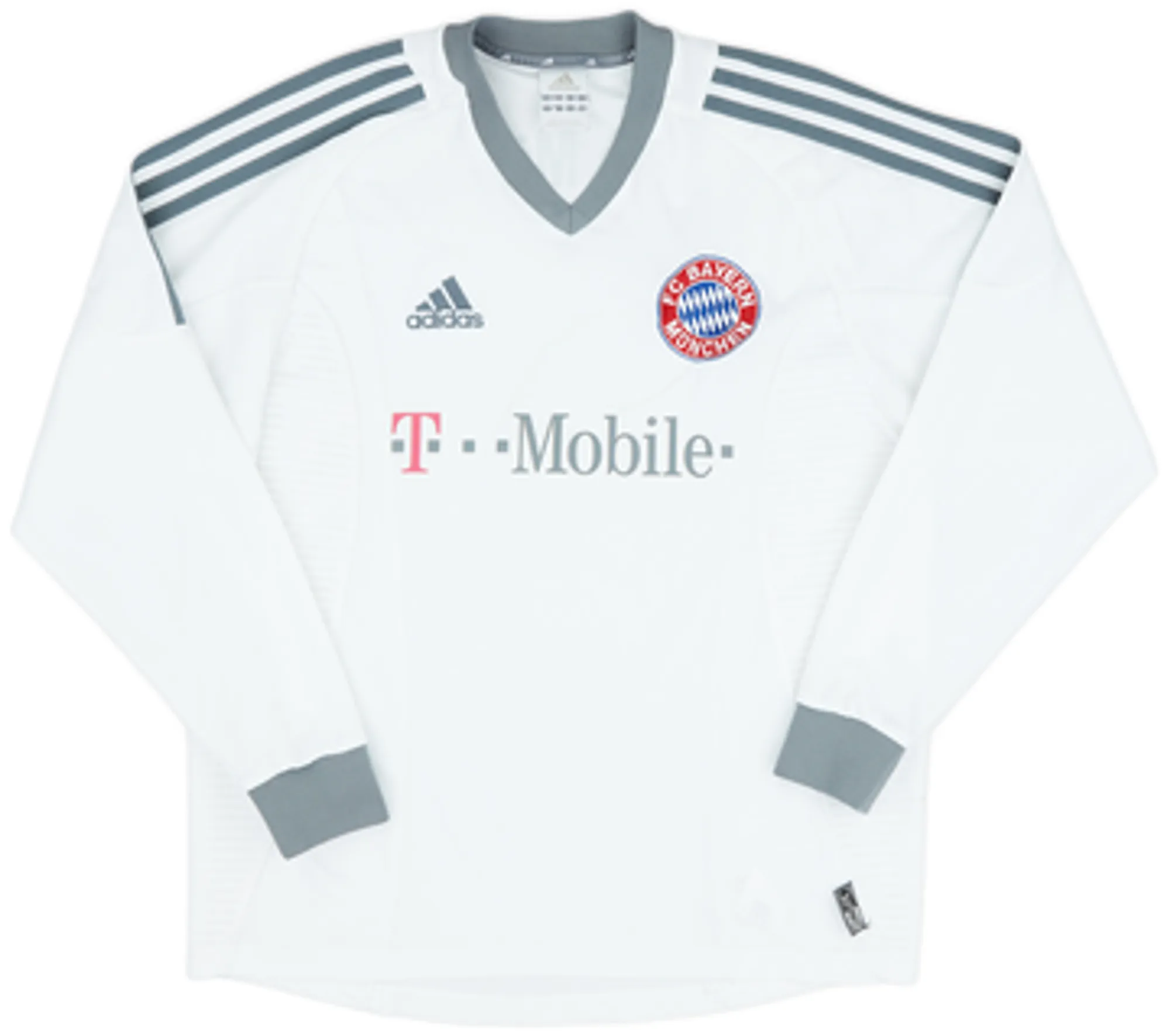 adidas Bayern Munich Boys LS Away Shirt 2002/03