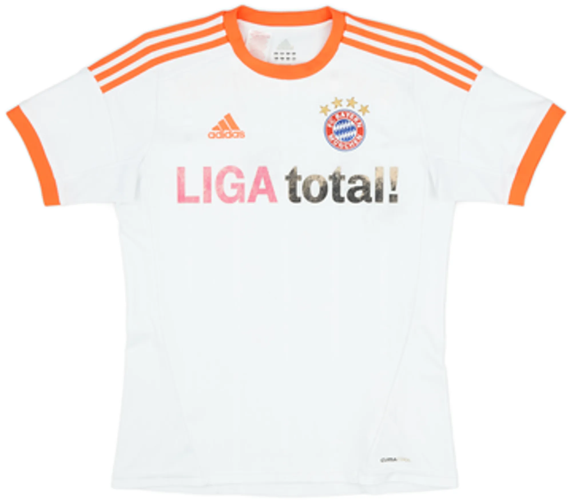 adidas Bayern Munich Boys SS Away Shirt 2012/13
