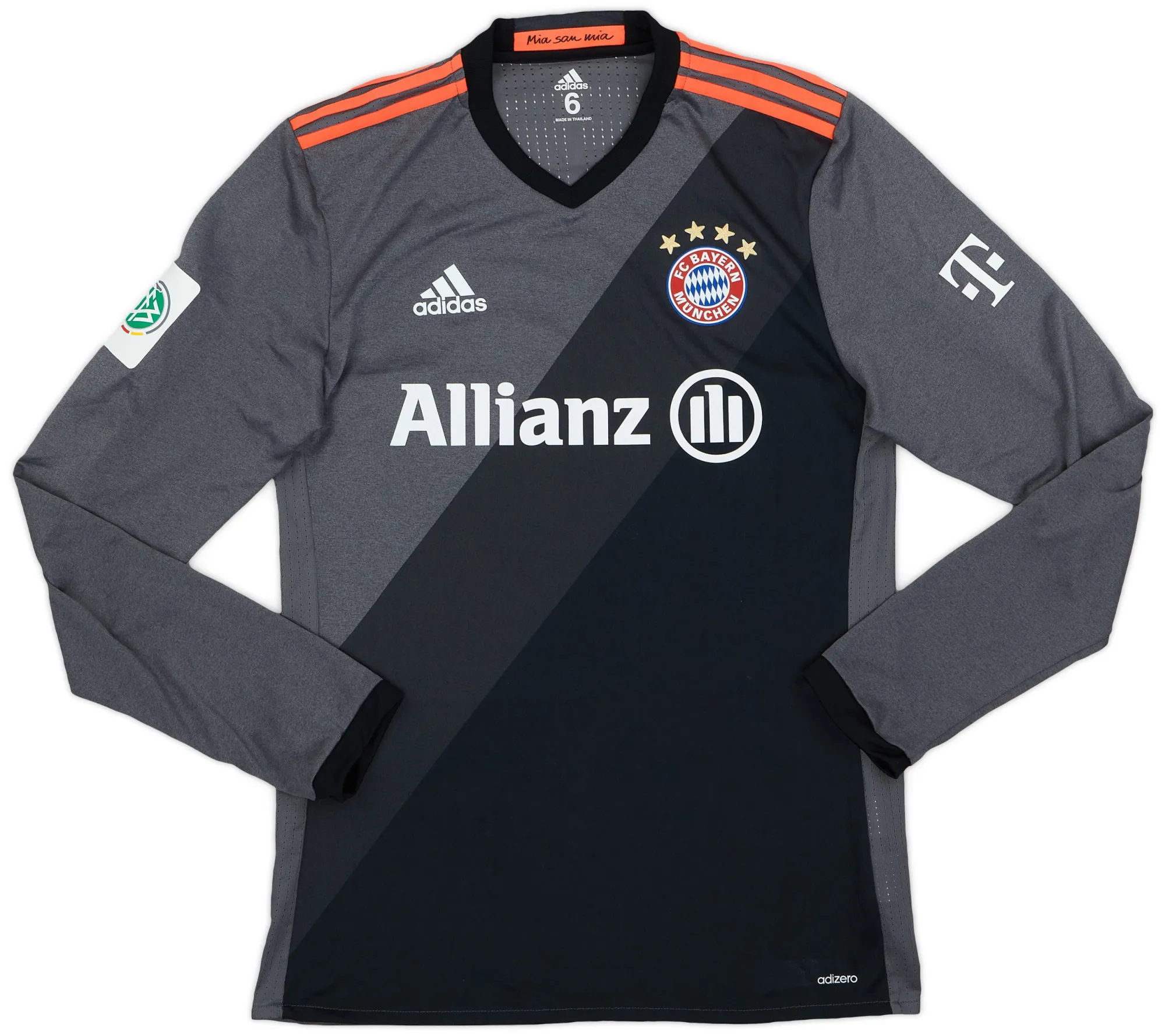 adidas Bayern Munich Womens LS Player Issue Away Shirt 2016/17