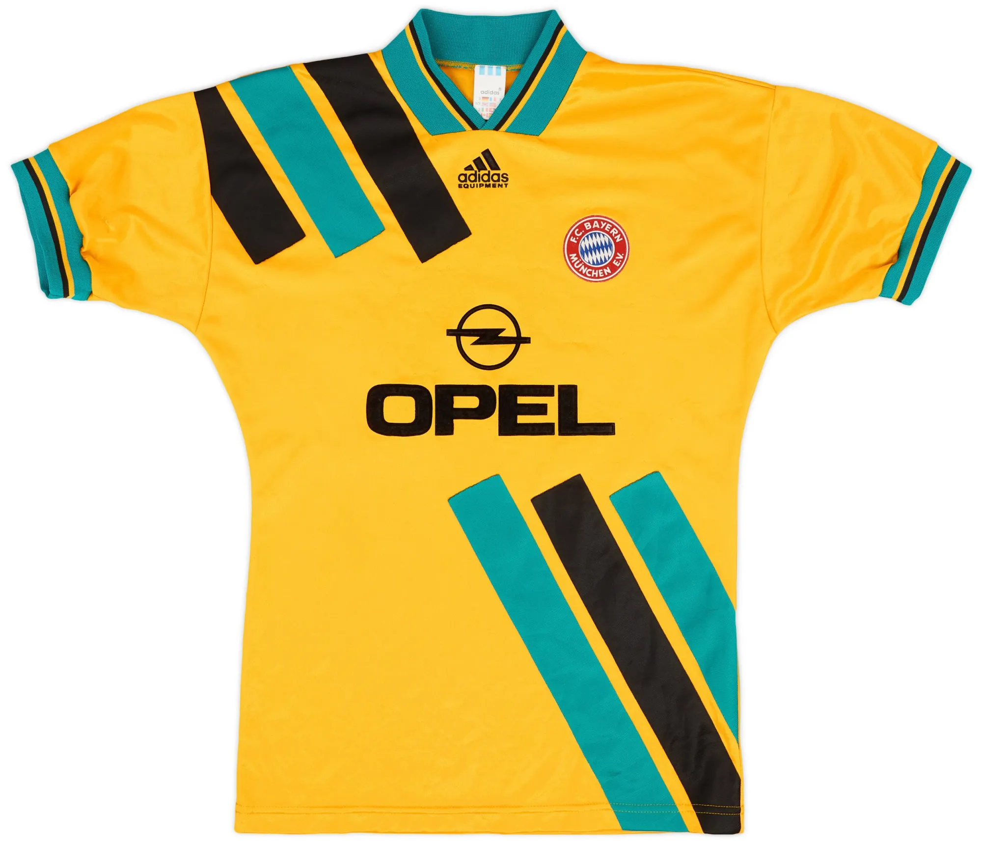 adidas Bayern Munich Mens SS Away Shirt 1993/94