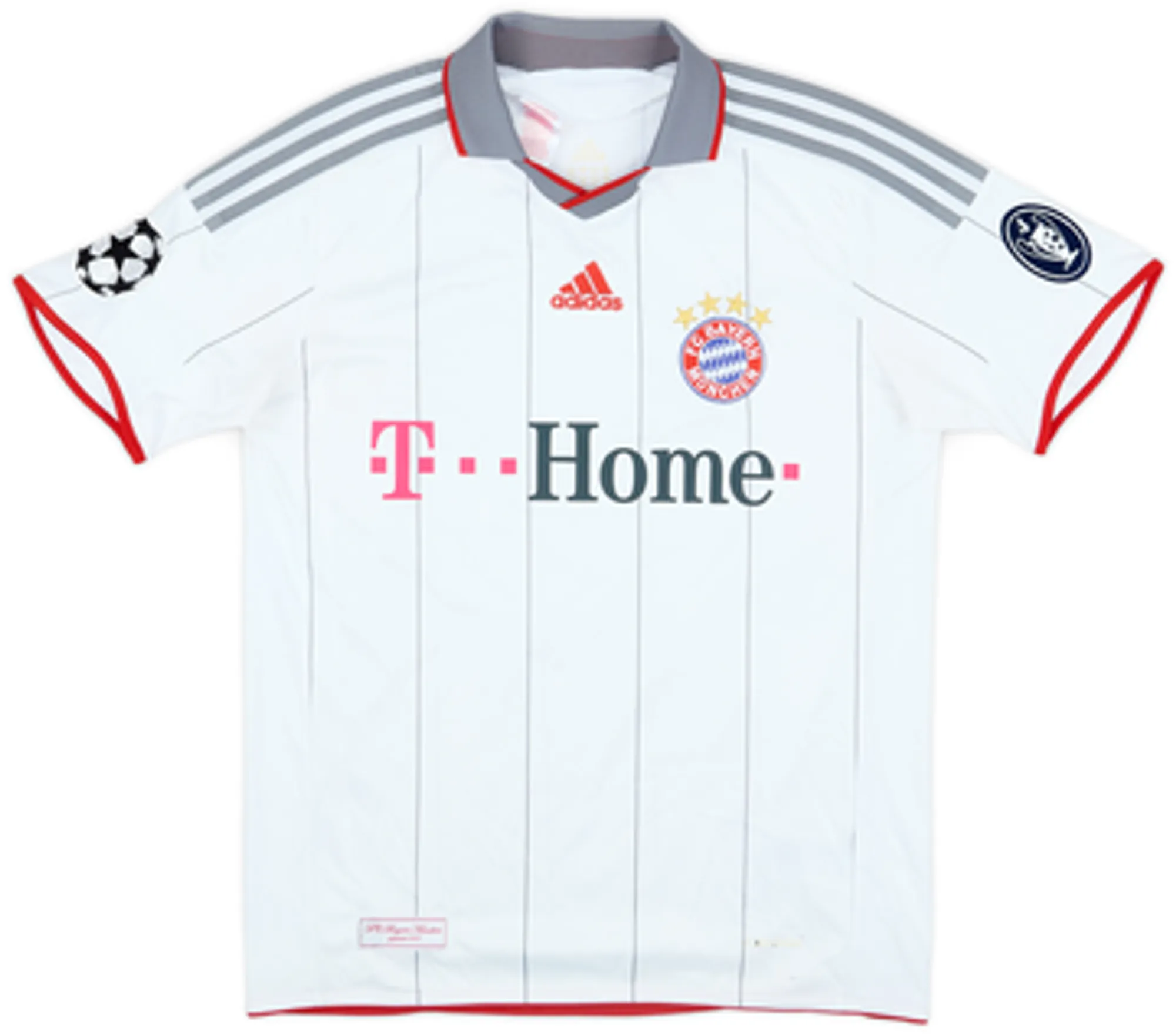 adidas Bayern Munich Boys SS Home Shirt 2009/10