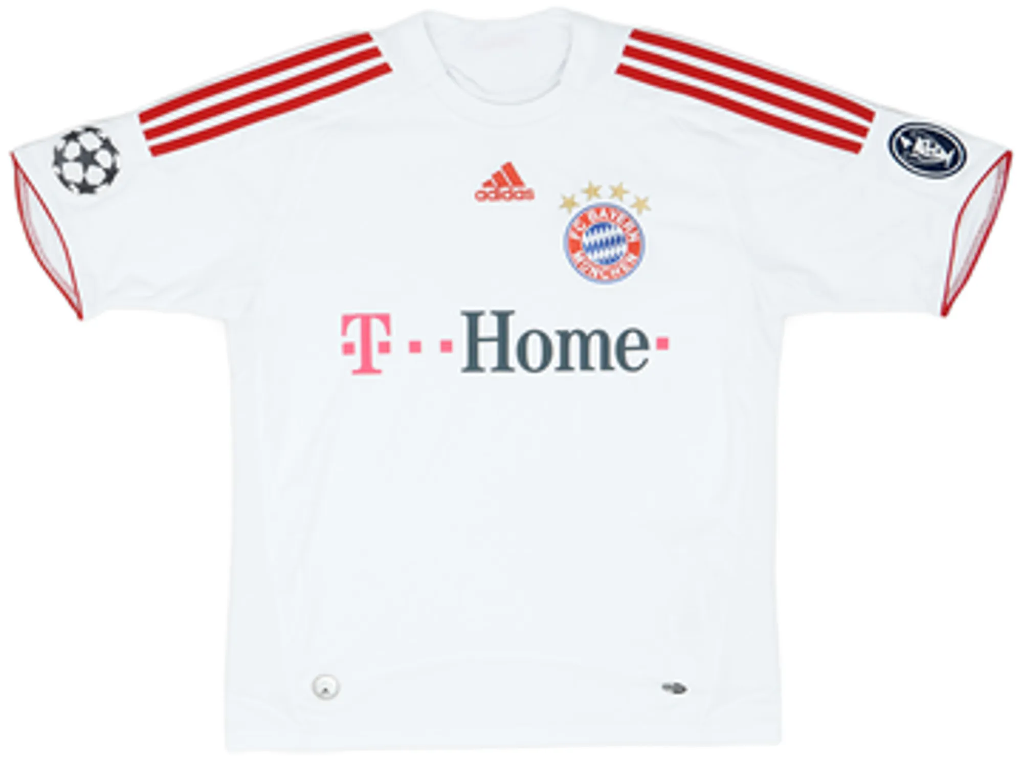 adidas Bayern Munich Boys SS Home Shirt 2008/09