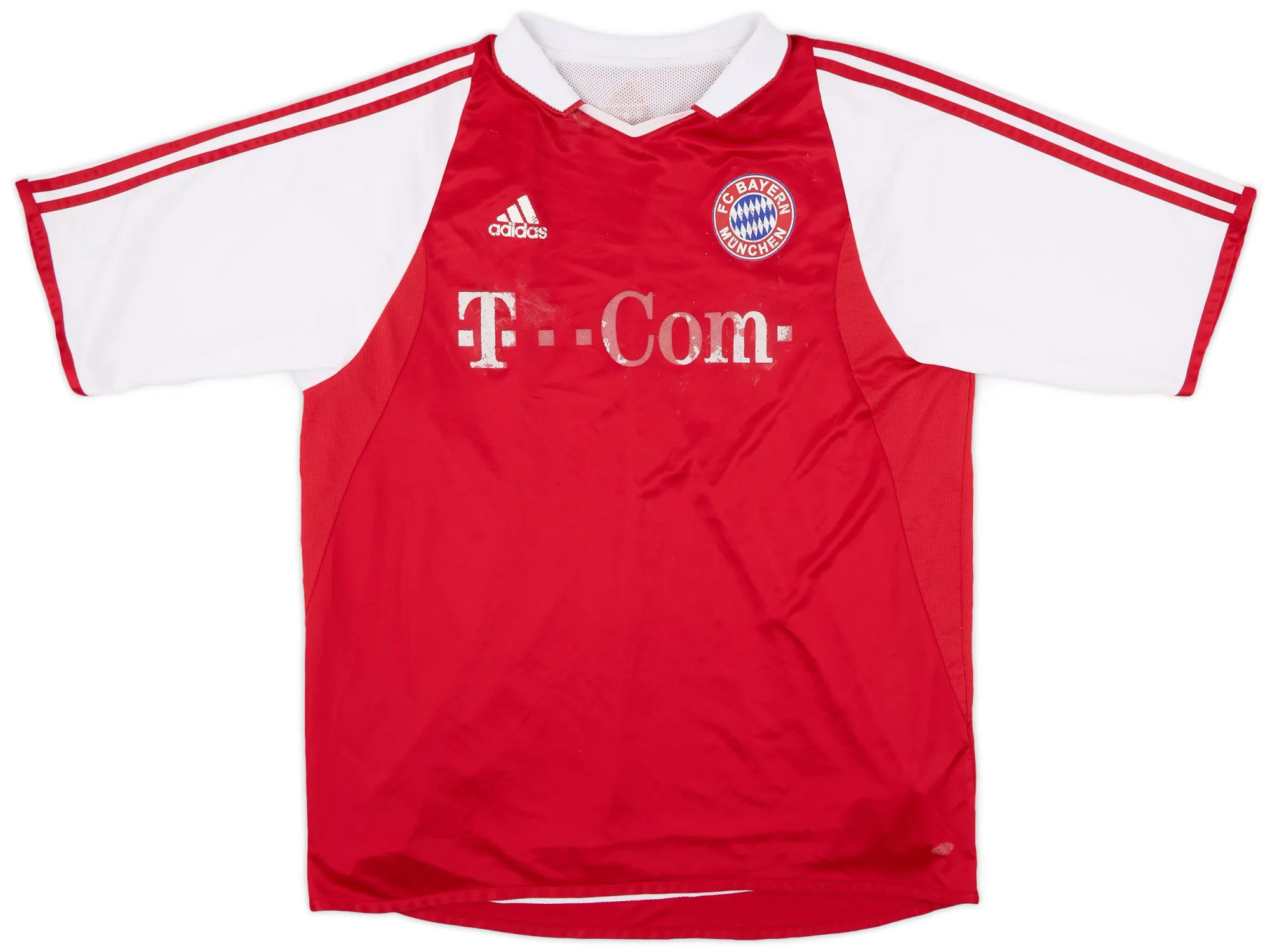 adidas Bayern Munich Mens SS Player Issue Home Shirt 2004/05