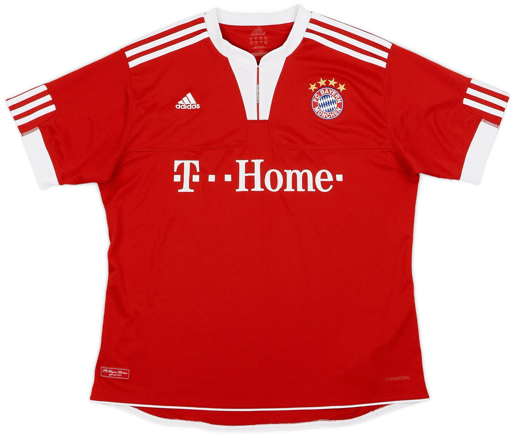 adidas Bayern Munich Womens SS Home Shirt 2009/10