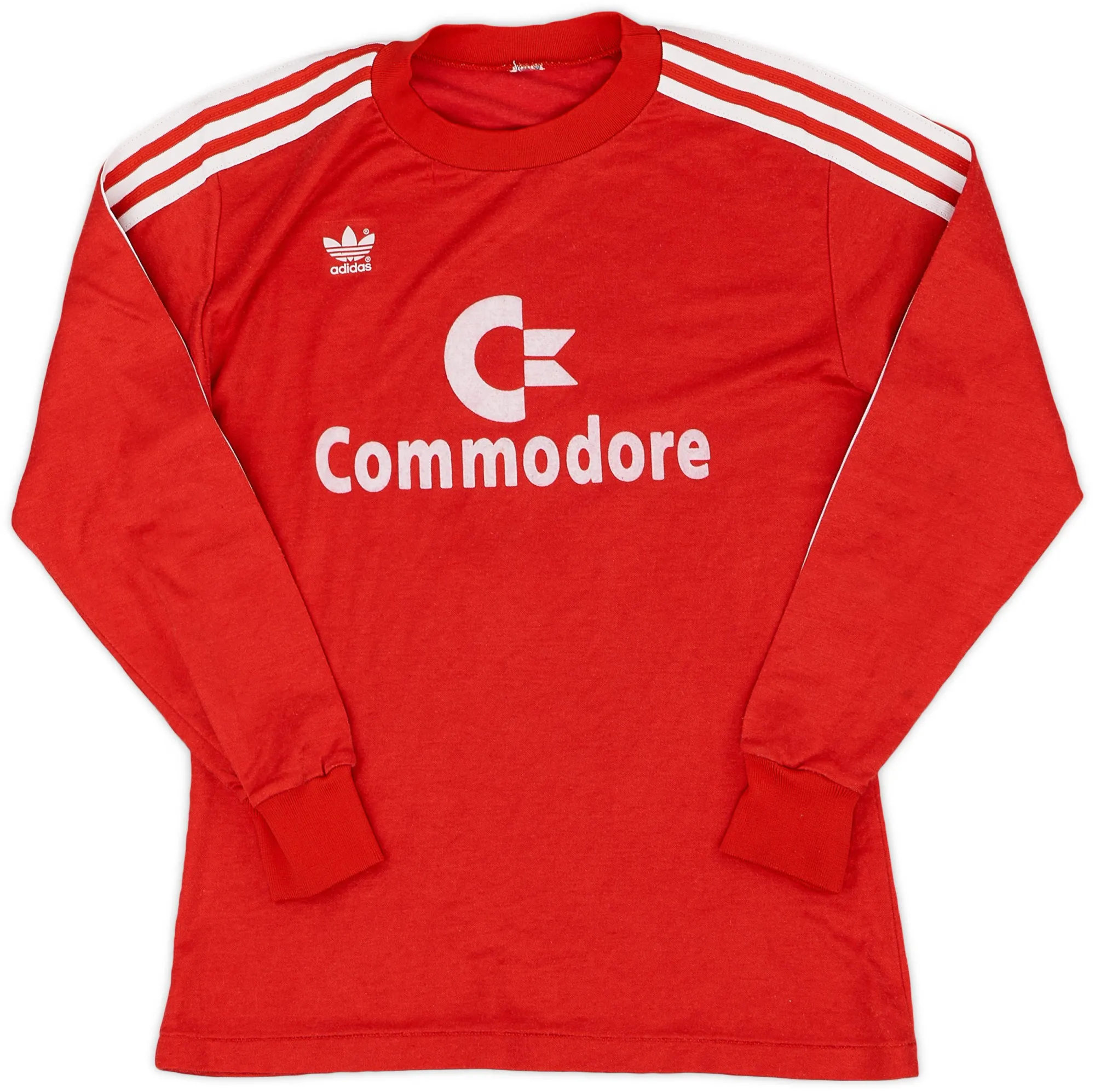 adidas Bayern Munich Mens LS Home Shirt 1984/85