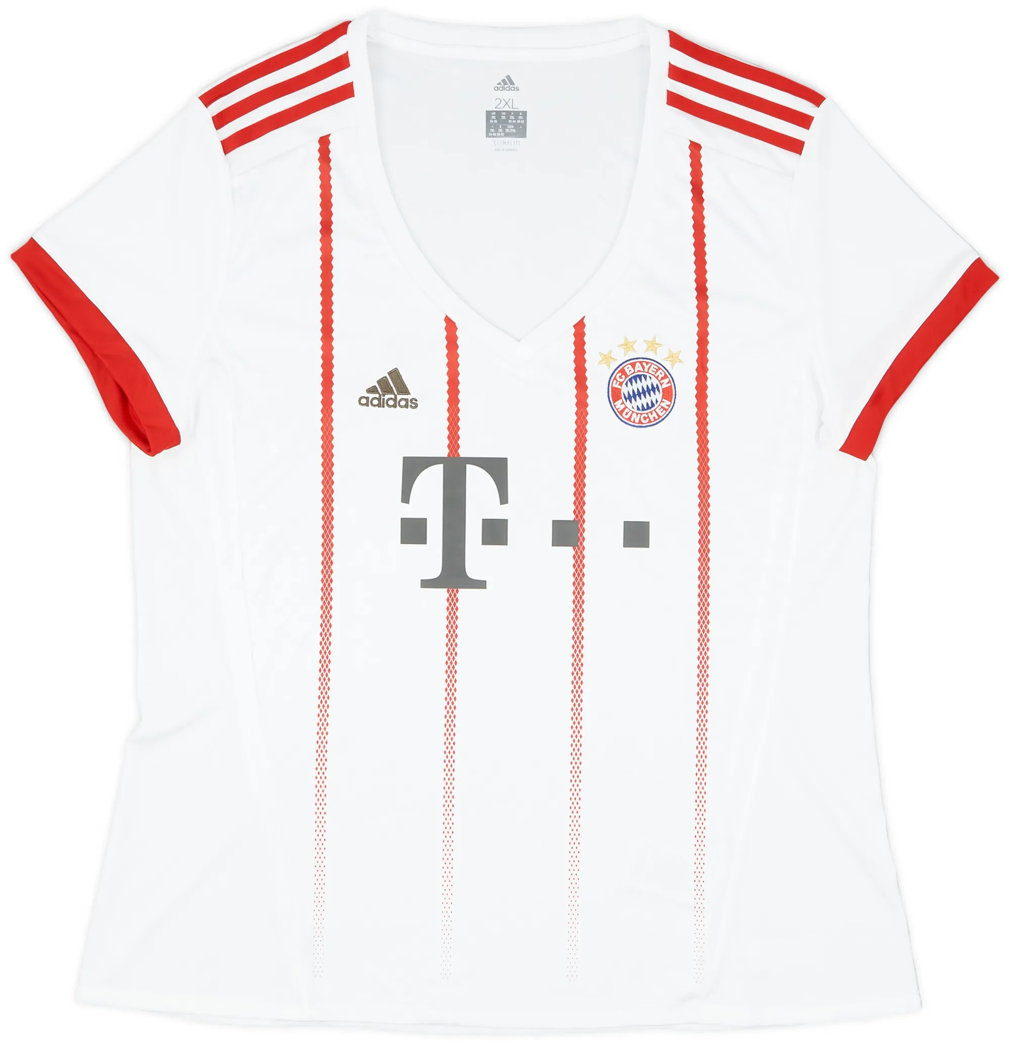 adidas Bayern Munich Womens SS Third European Shirt 2017/18