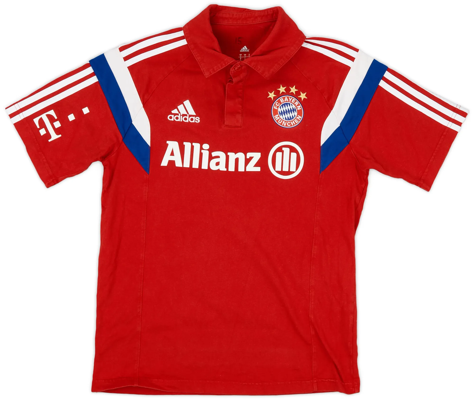 adidas Bayern Munich Mens SS Player Issue Home Shirt 2014/15