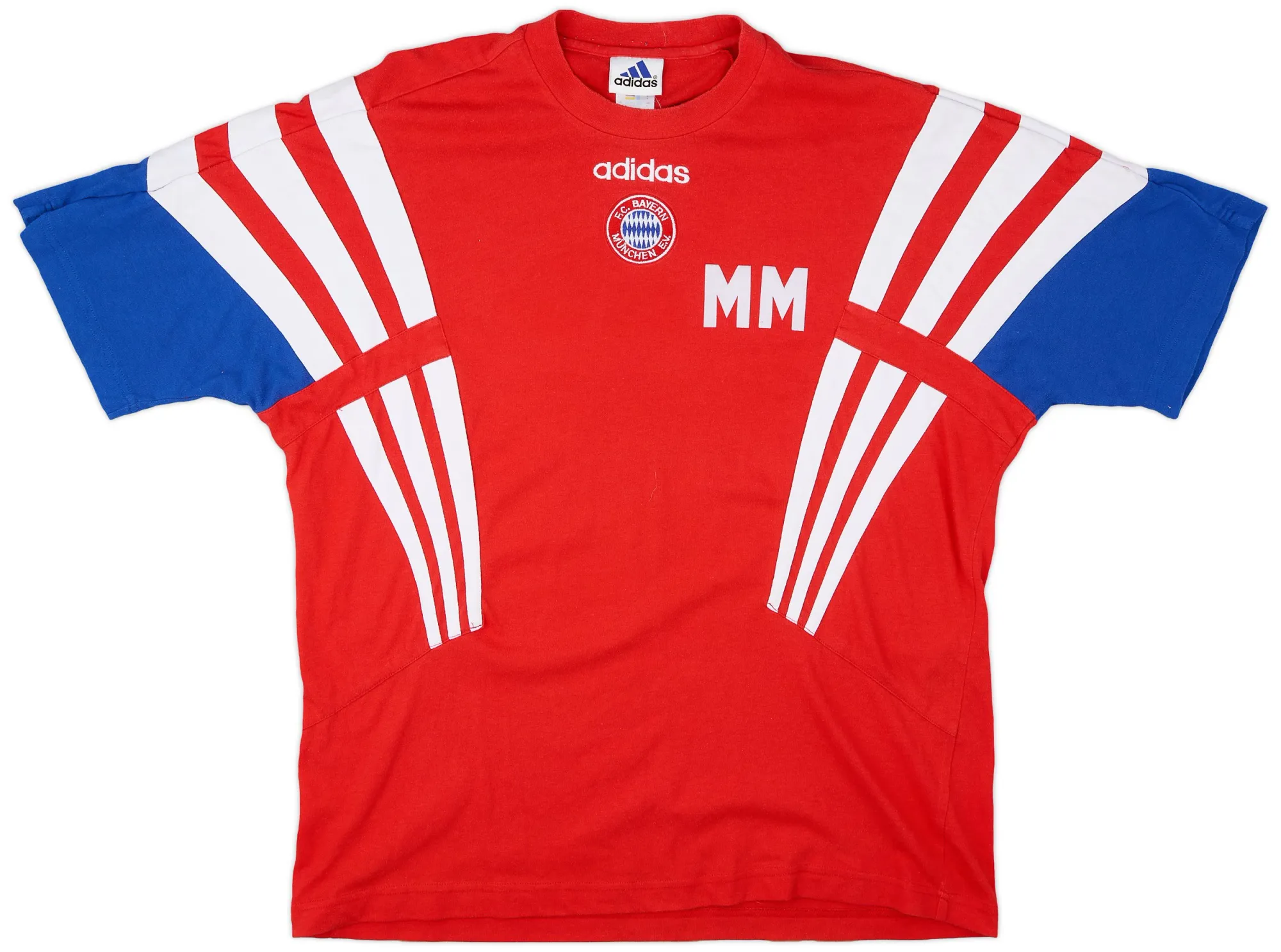 adidas Bayern Munich Mens SS Away Shirt 1995/96