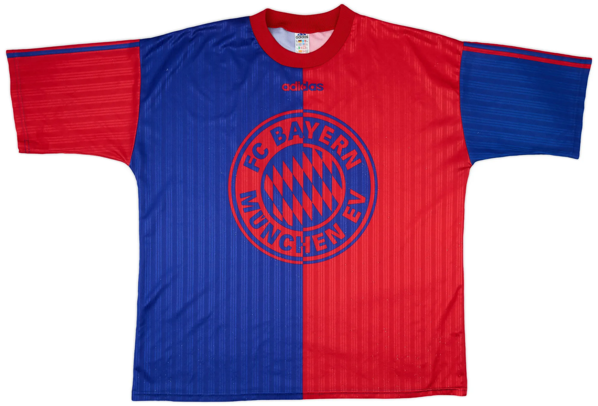 adidas Bayern Munich Mens SS Away Shirt 1995/96