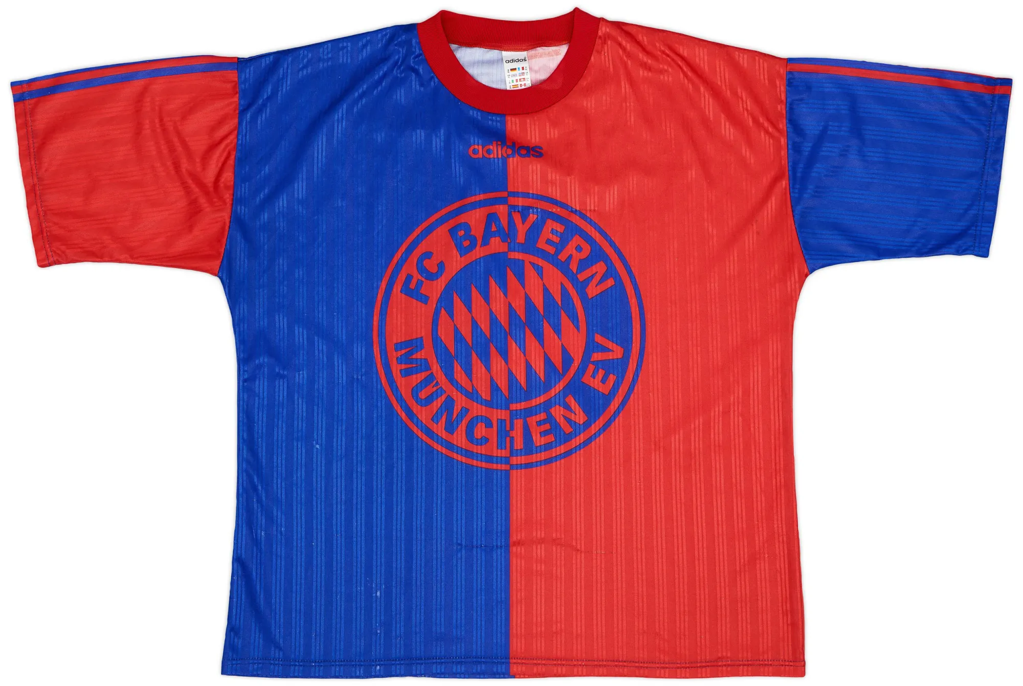 adidas Bayern Munich Mens SS Away Shirt 1995/96