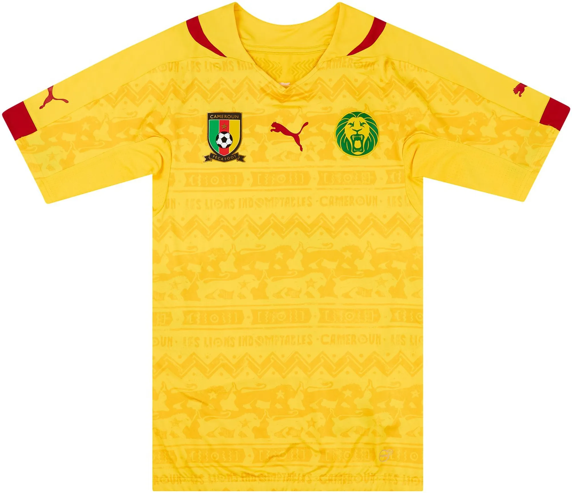 Puma Cameroon Mens SS Player Issue Away Shirt 2014