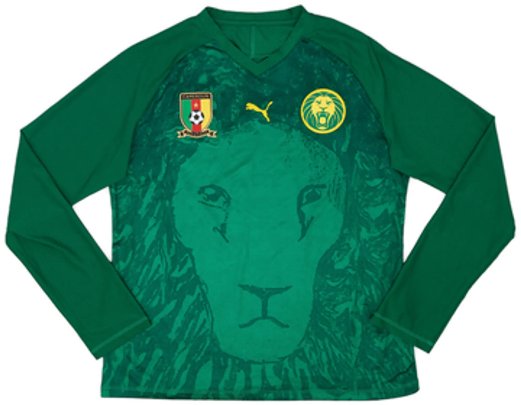 Puma Cameroon Boys LS Home Shirt 2012