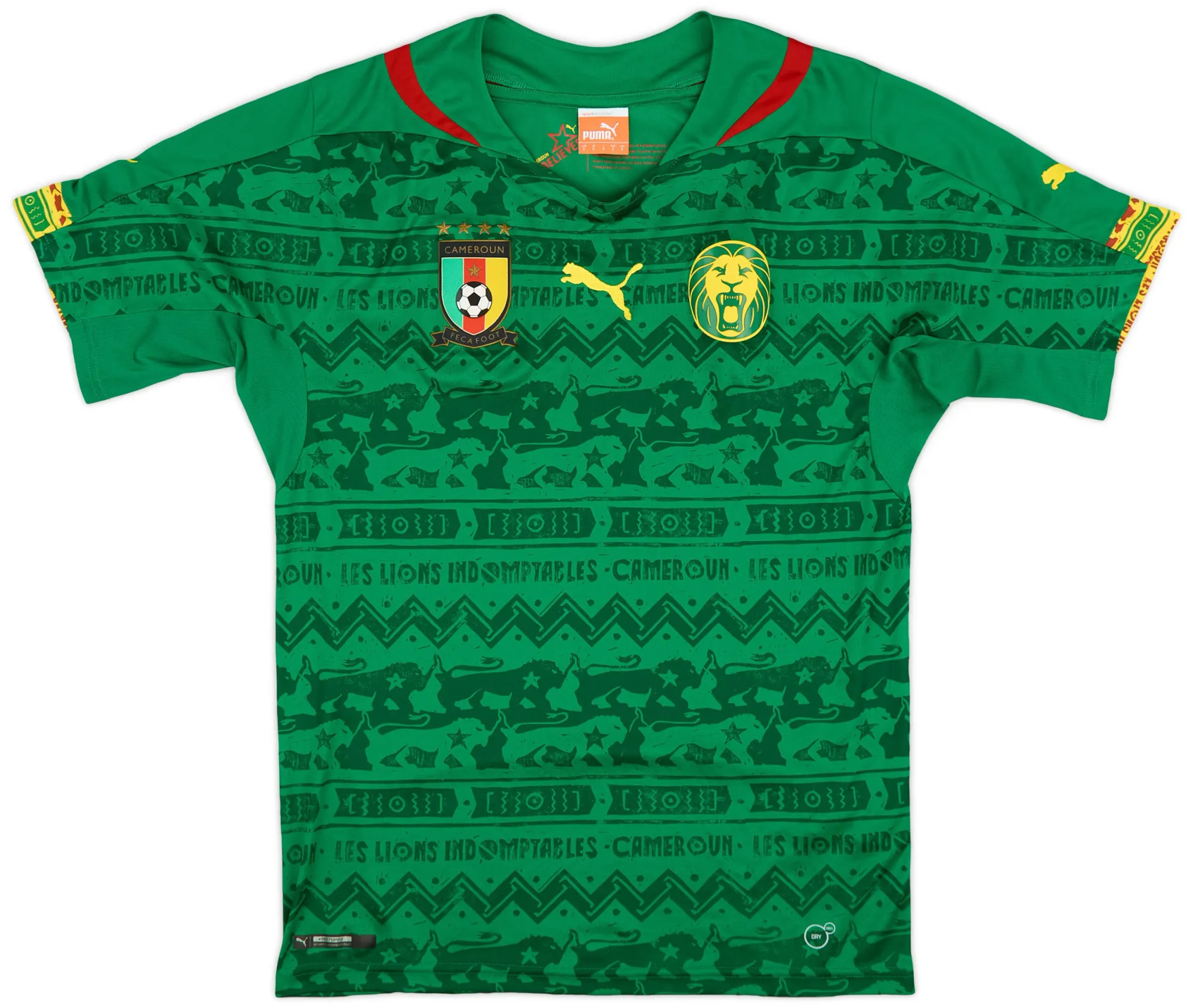 Puma Cameroon Mens SS Home Shirt 2014