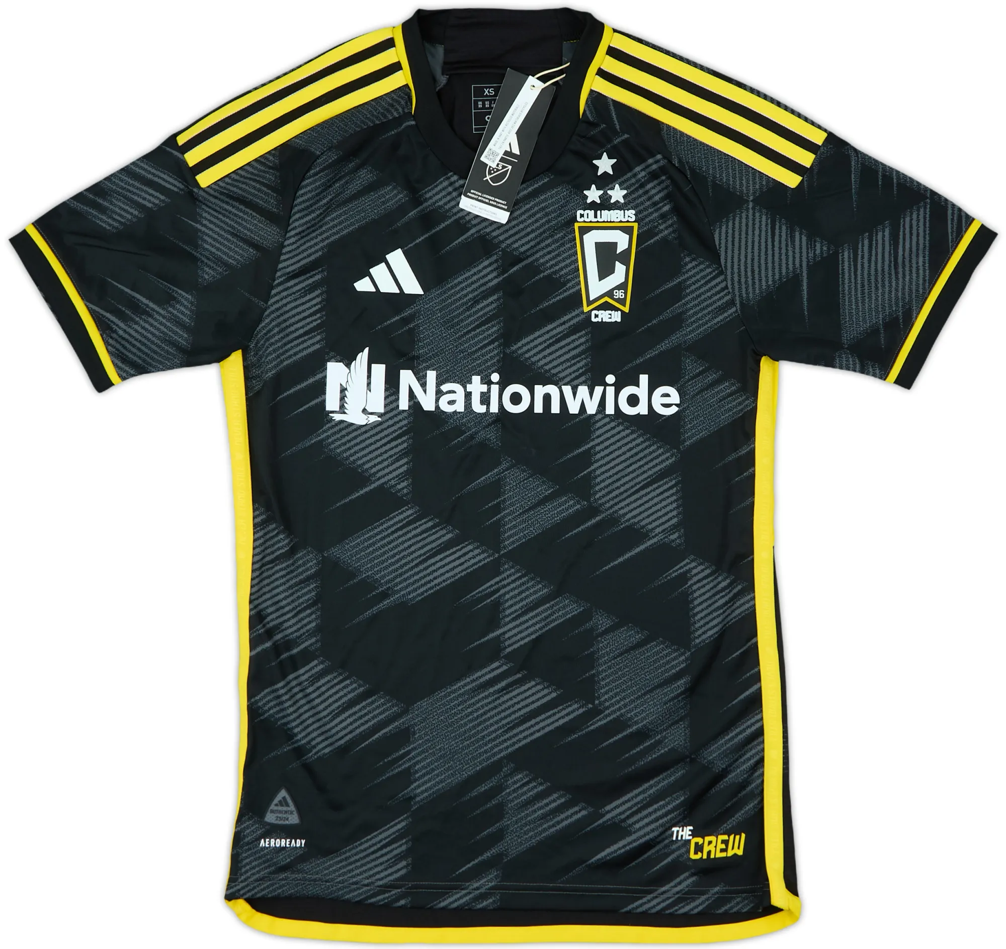 adidas Columbus Crew Mens SS Player Issue Away Shirt 2023