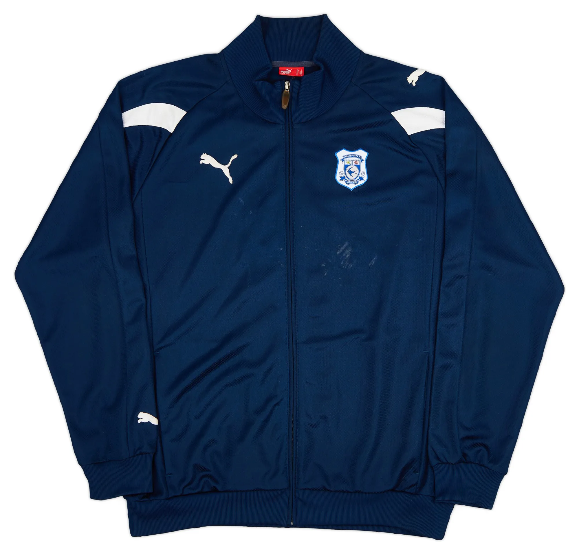 2011-12 Cardiff City Puma Zip Jacket - 5/10 - (L)