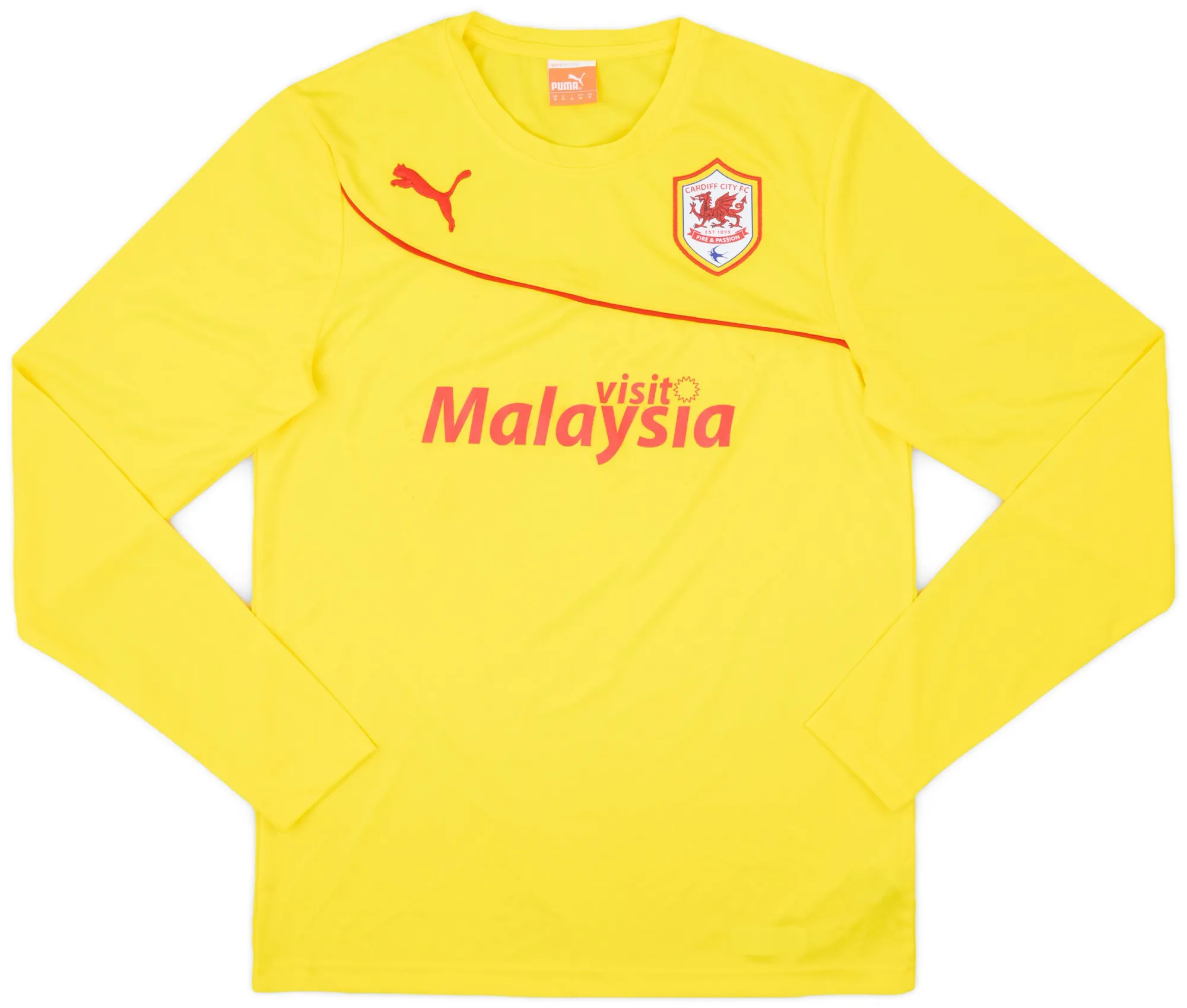 Puma Cardiff City Mens LS Third Shirt 2013/14