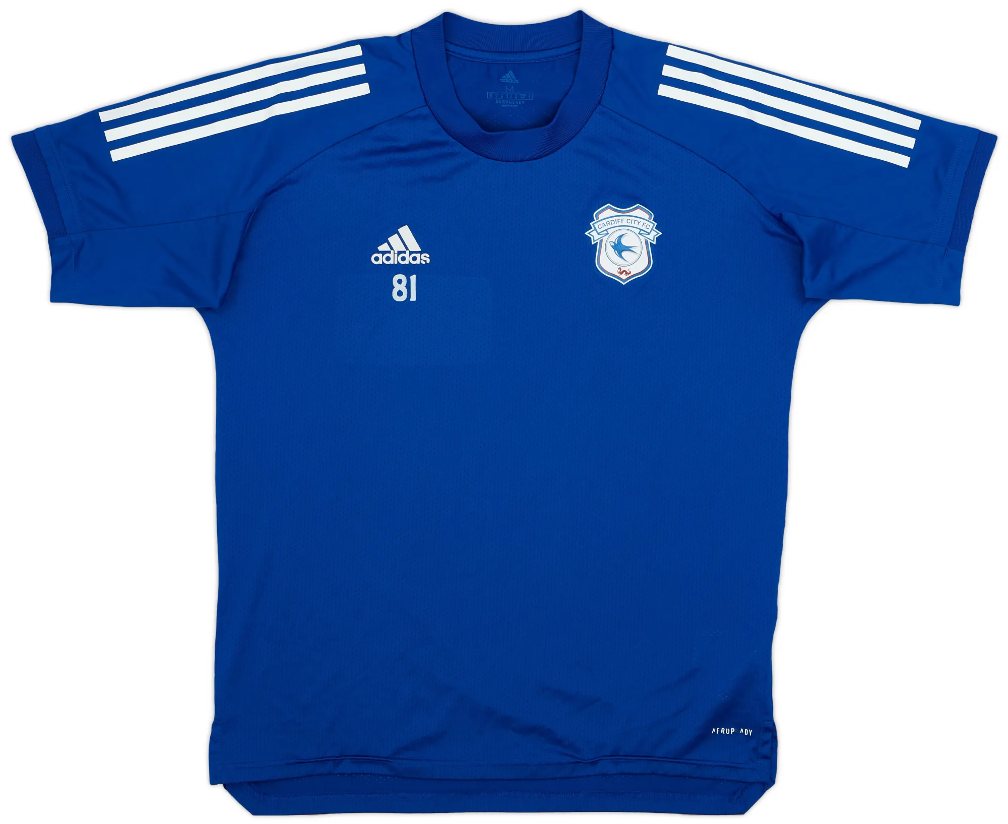 adidas Cardiff City Mens SS Player Issue Home Shirt 2019/20