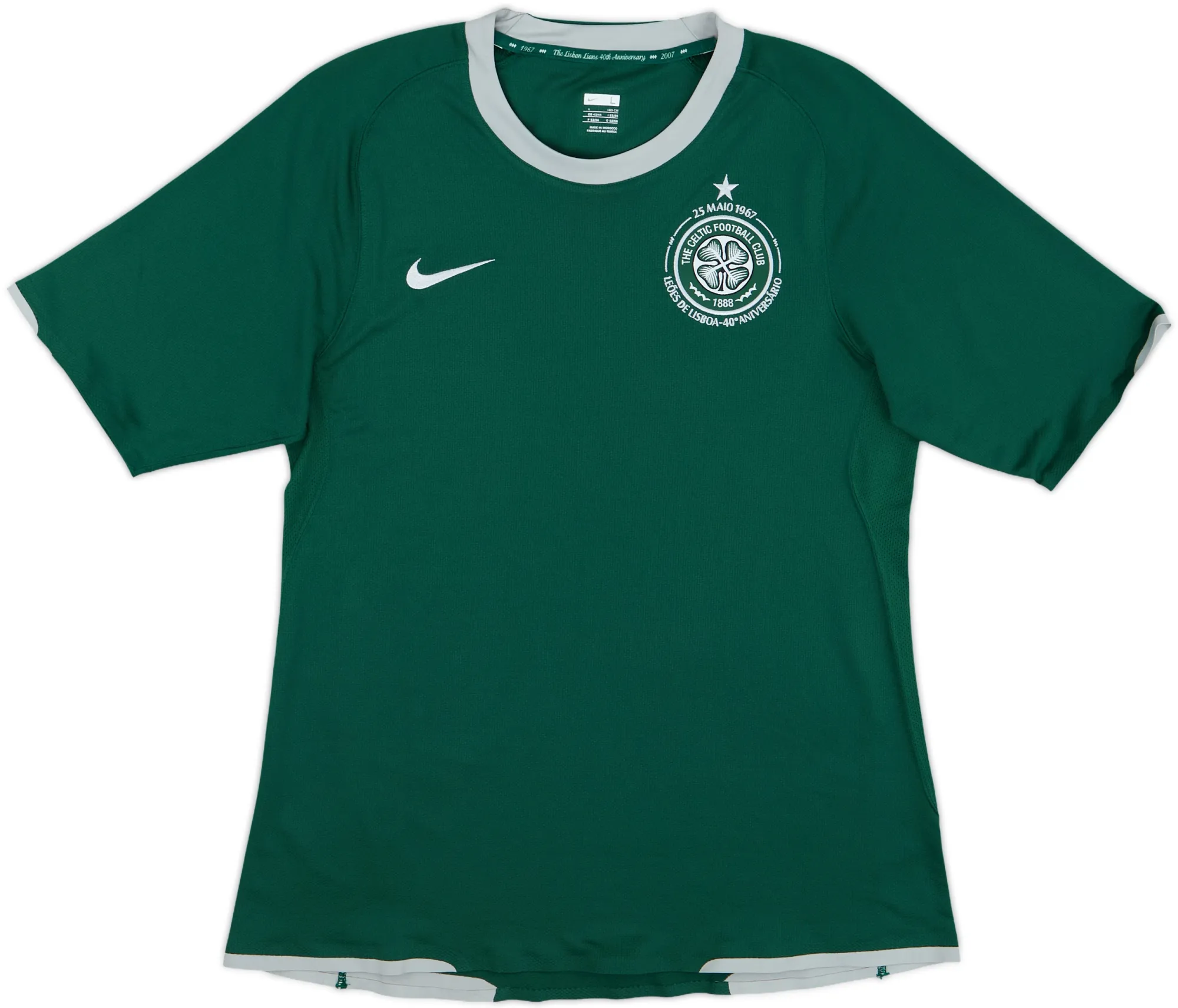 Nike Celtic Mens SS Player Issue Away Shirt 2007/08