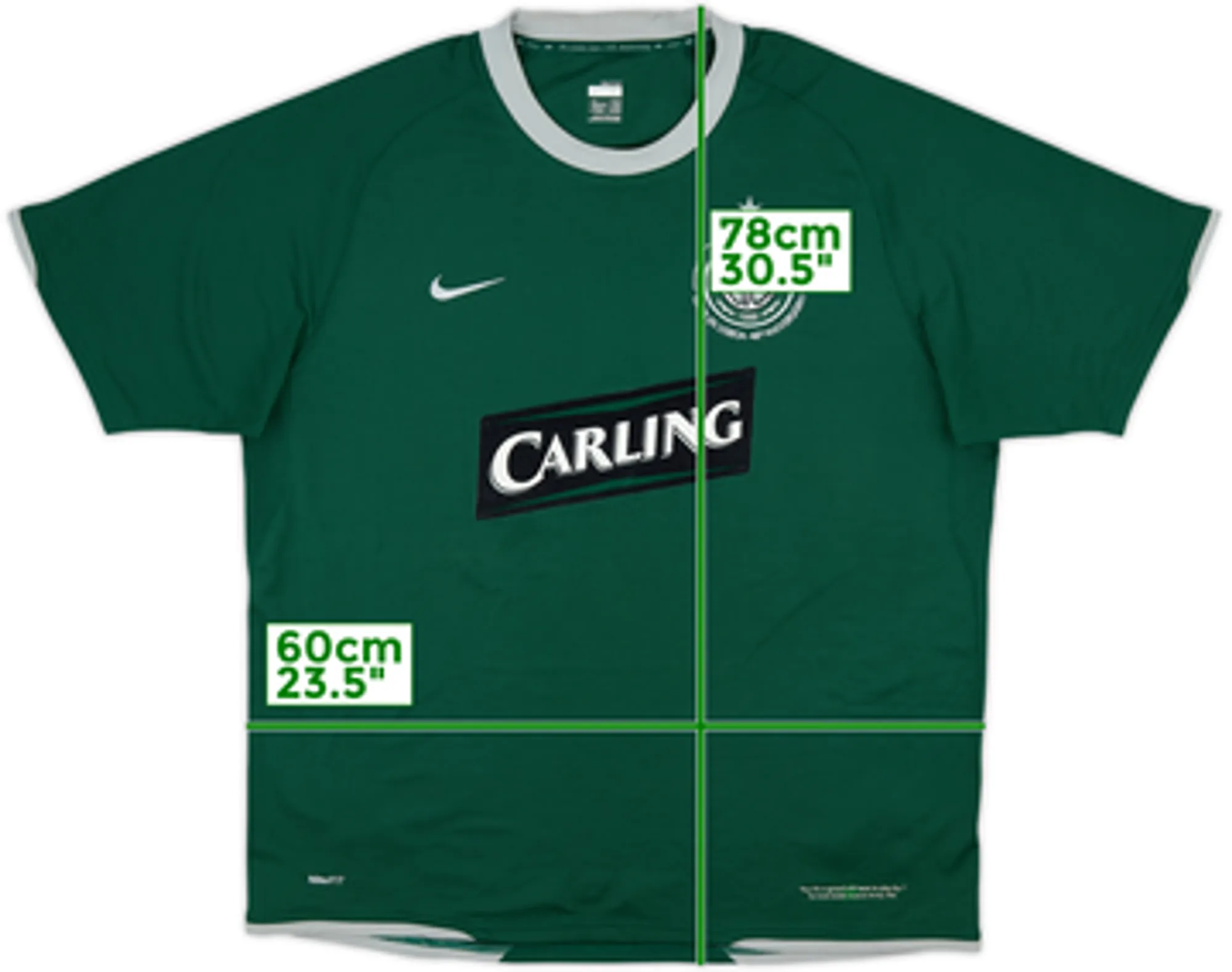 Nike Celtic Mens SS Away Shirt 2007/08