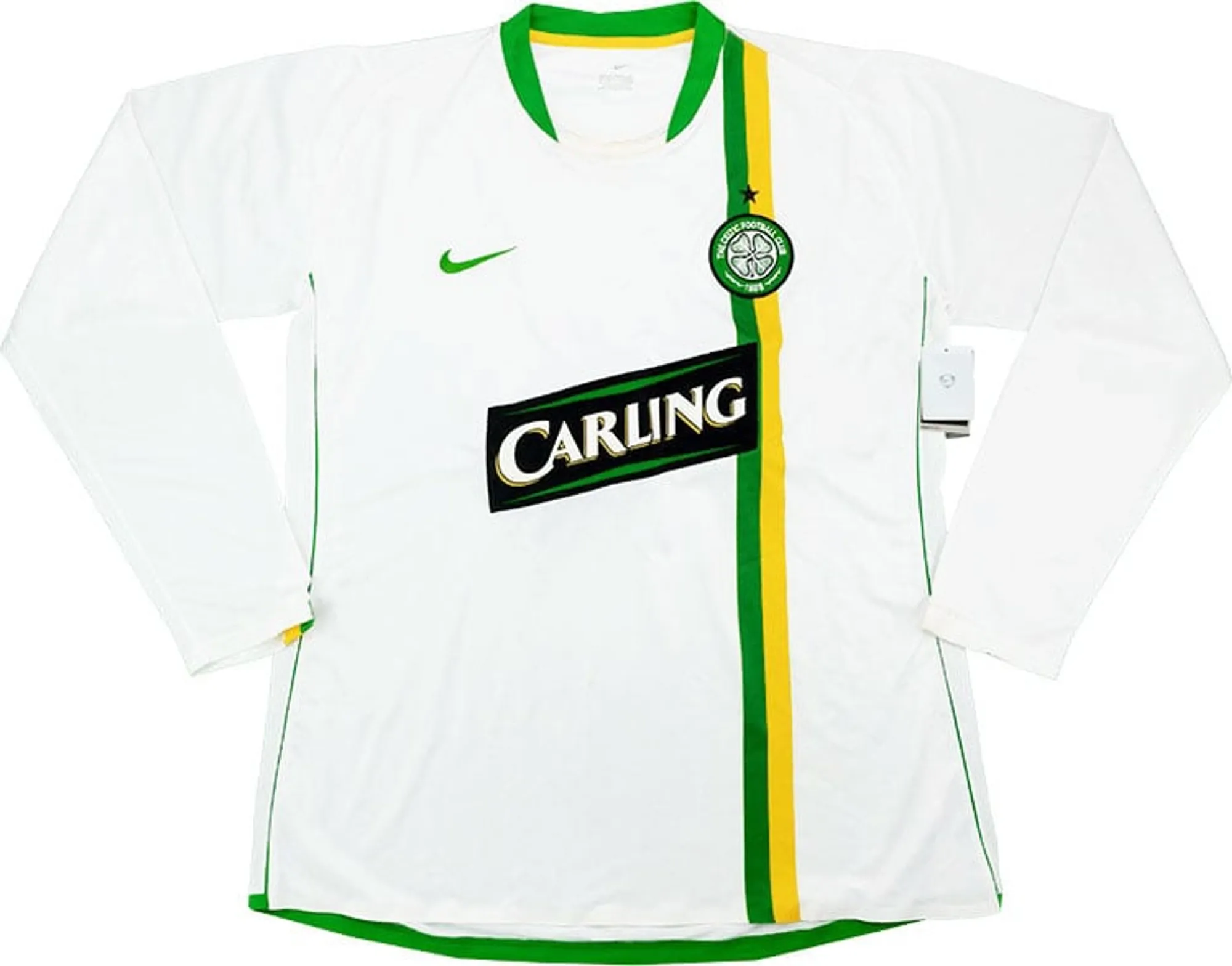 Nike Celtic Mens LS Player Issue Third European Shirt 2006/08