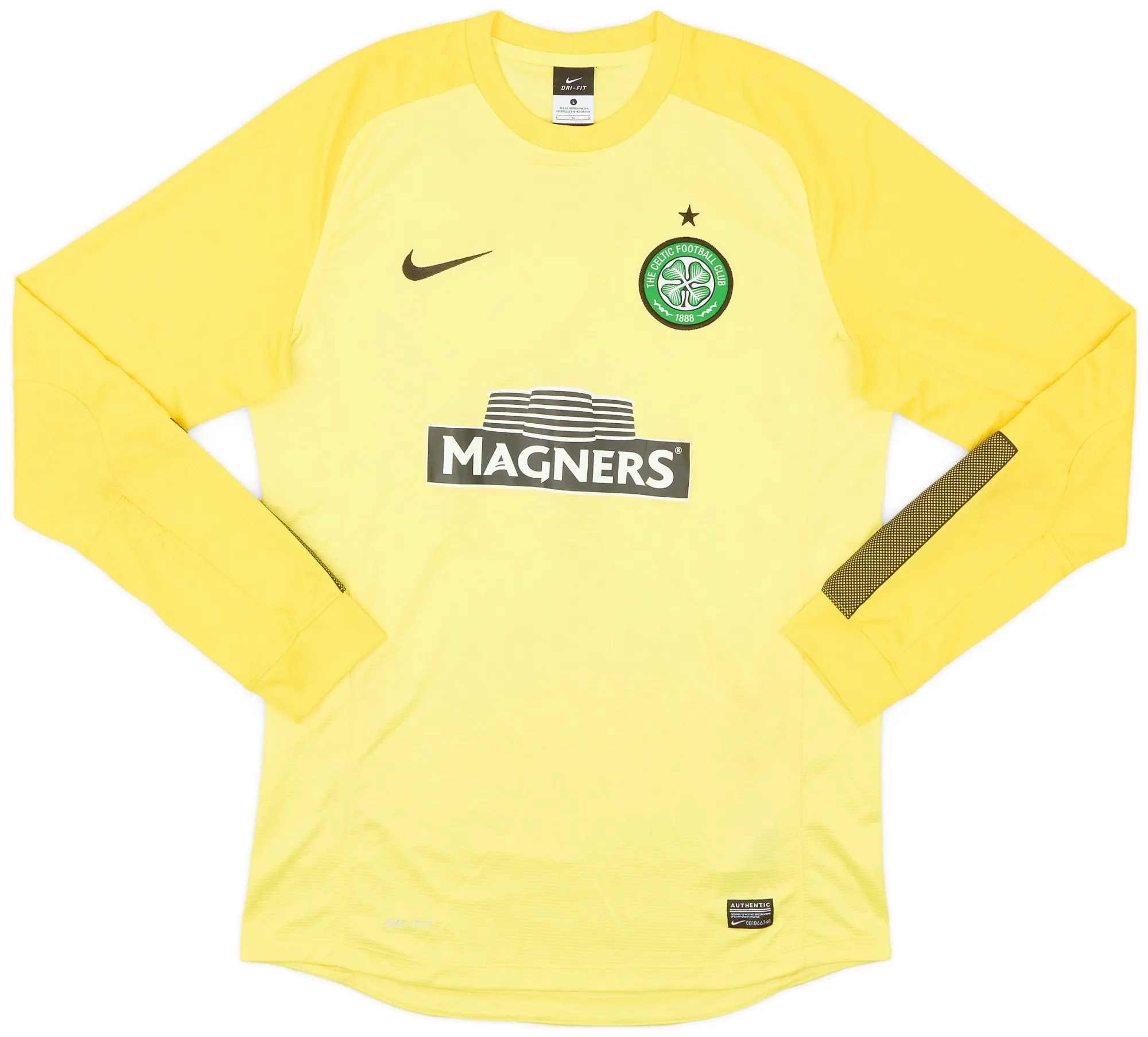 Nike Celtic Mens LS Goalkeeper Third Shirt 2013/14