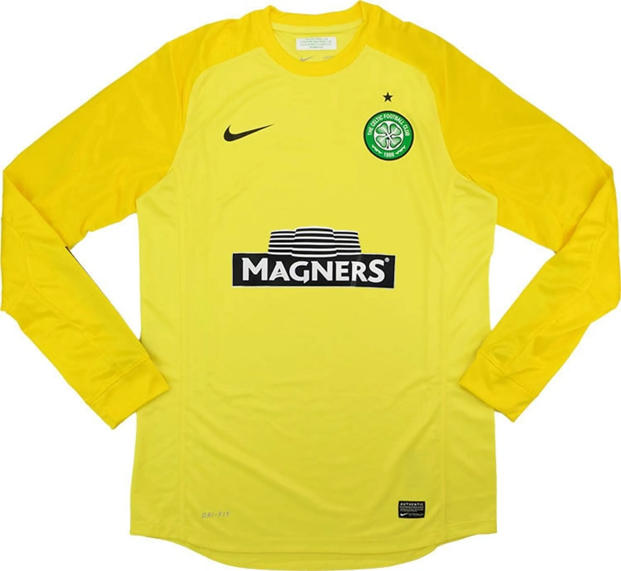 Nike Celtic Mens LS Goalkeeper Player Issue Third Shirt 2013/14