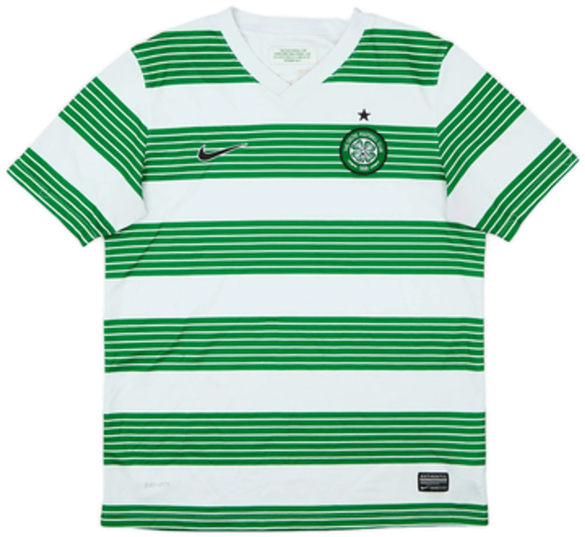 Nike Celtic Boys SS Home Shirt 2013/15