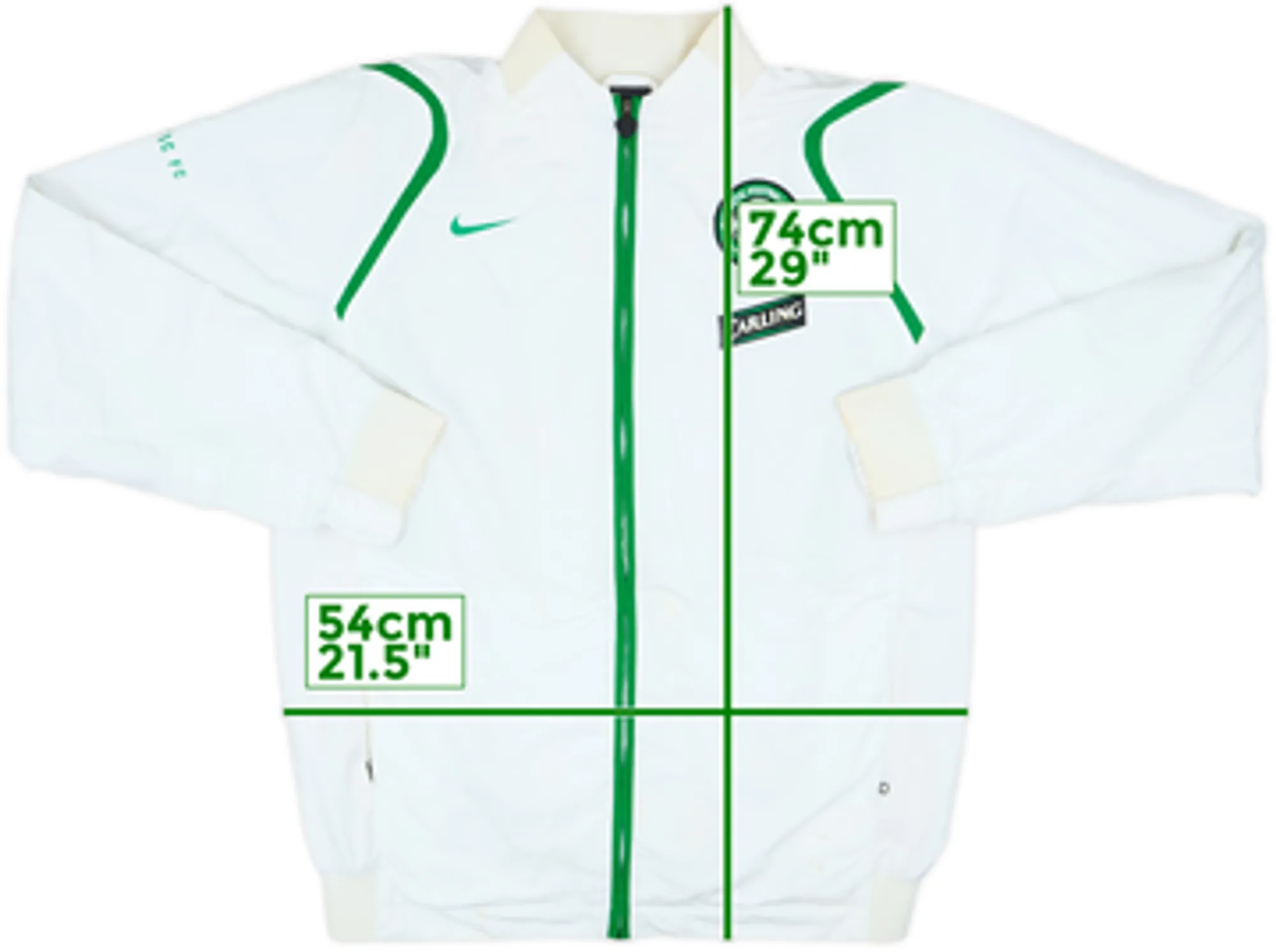 2006-07 Celtic Nike Track Jacket - 6/10 - (L)